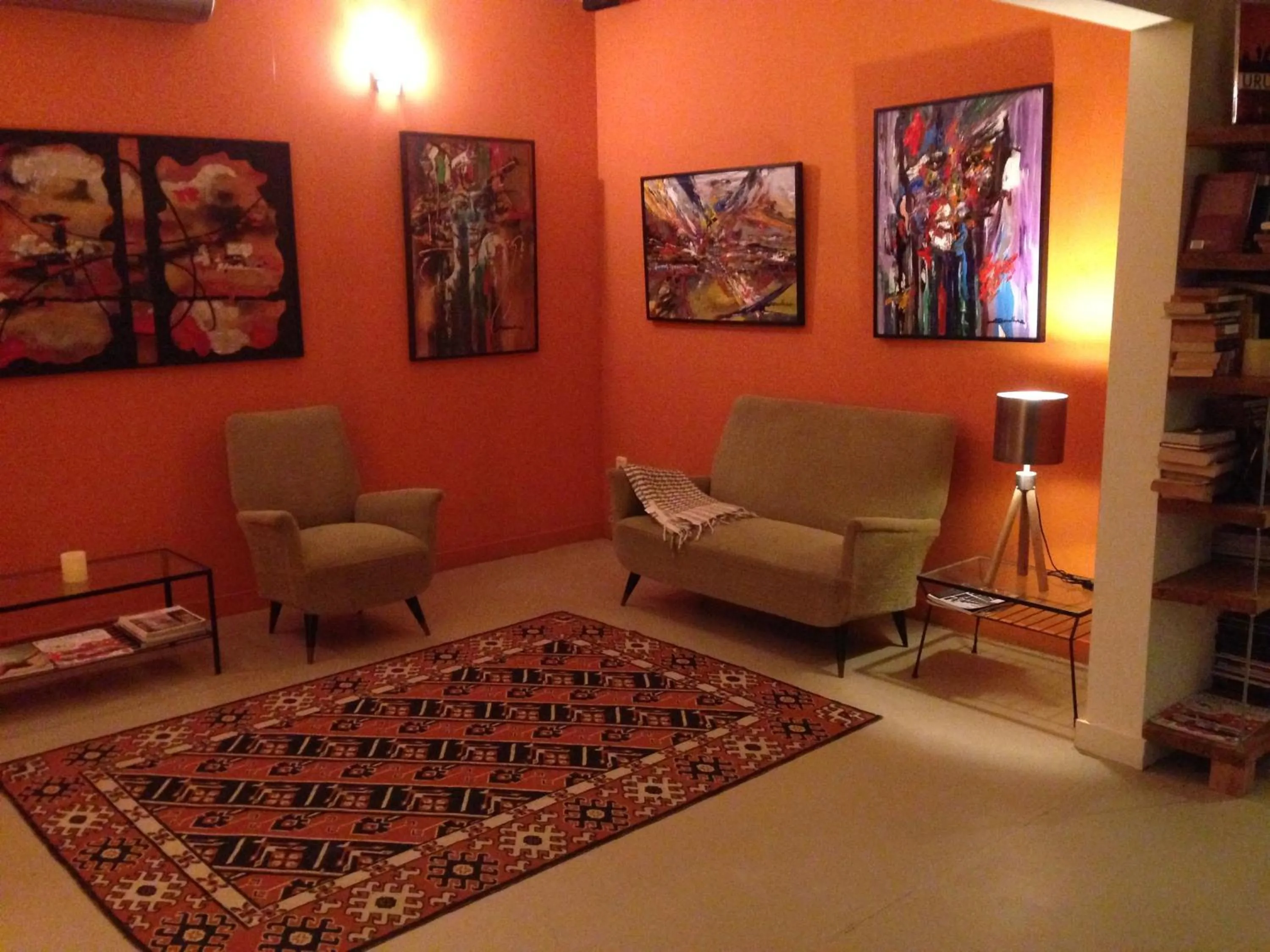 Living room in La Viuda de José Ignacio