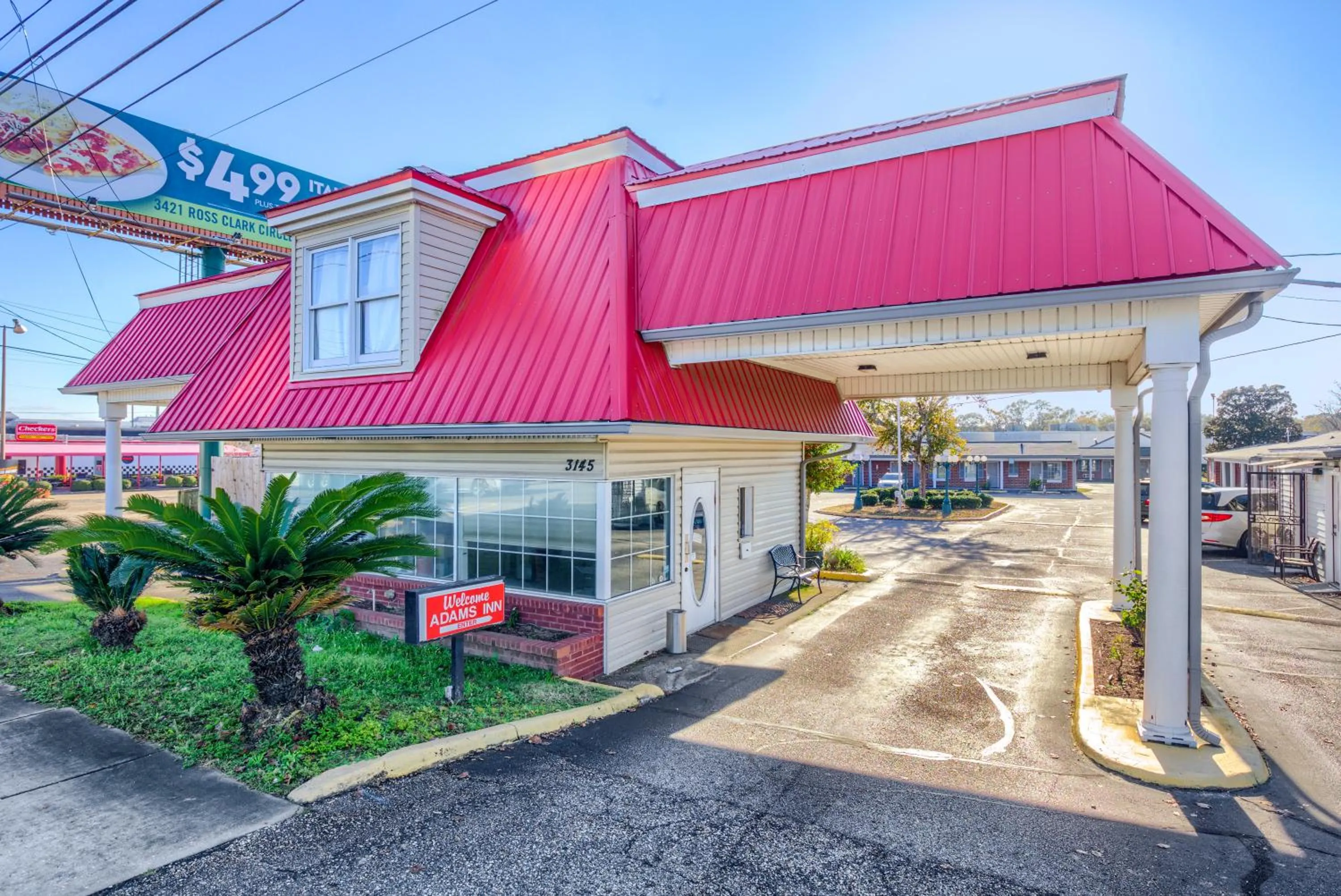 Property building in Adams Inn