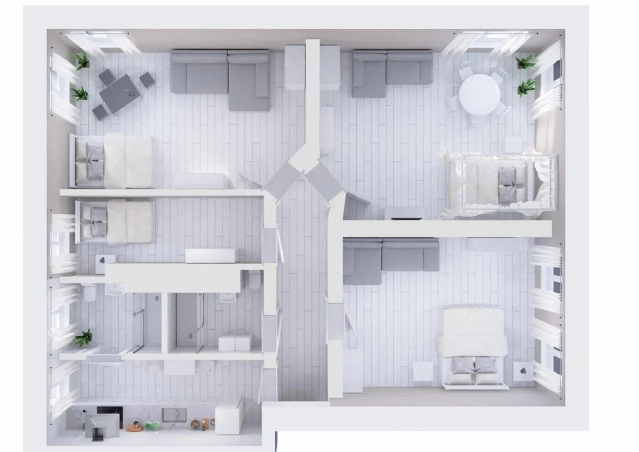 Property building in Riviera Residence Apartments