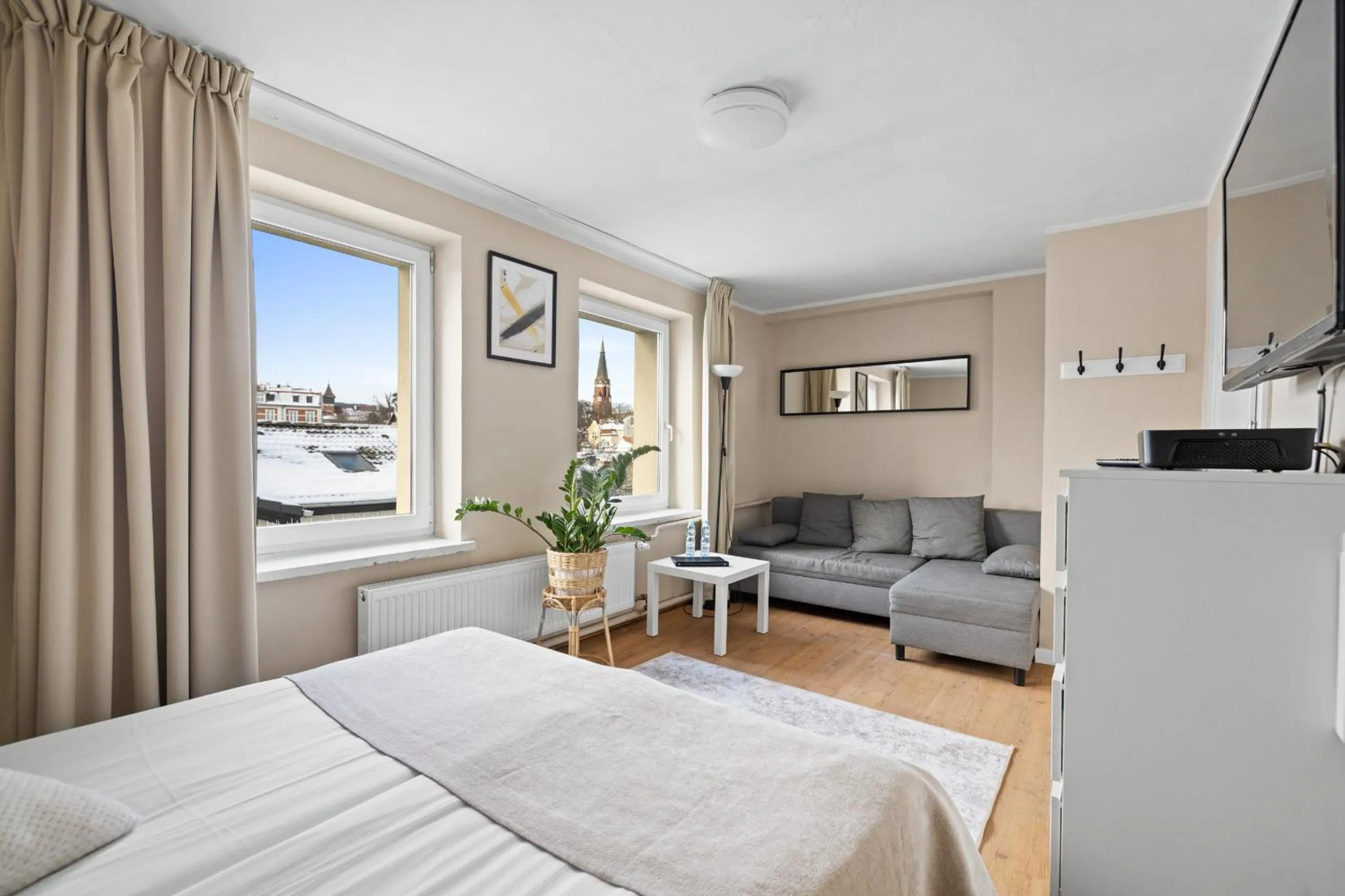 Bed in Riviera Residence Apartments