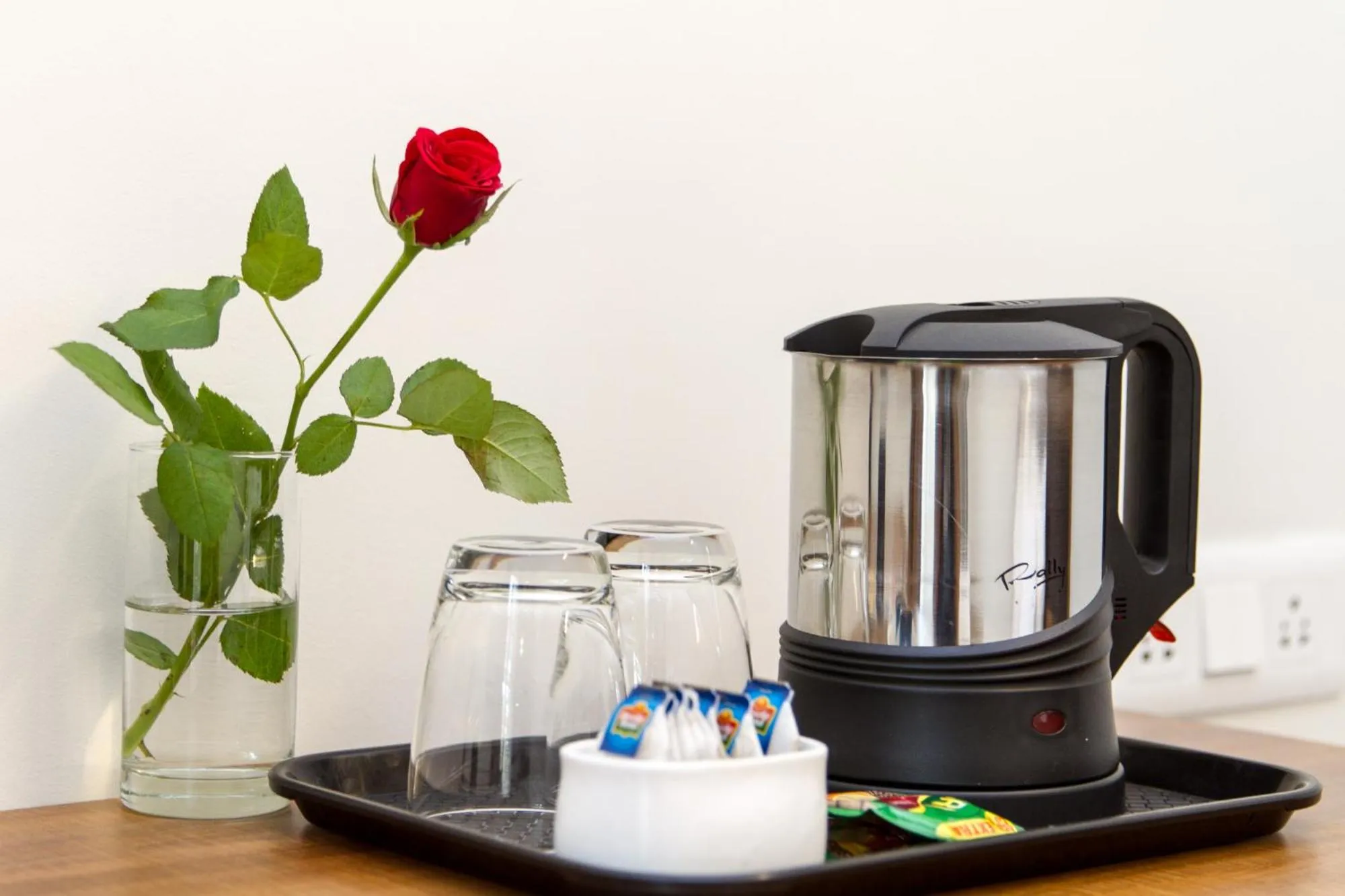 Coffee/tea facilities in Sanctum Suites Whitefield Bangalore