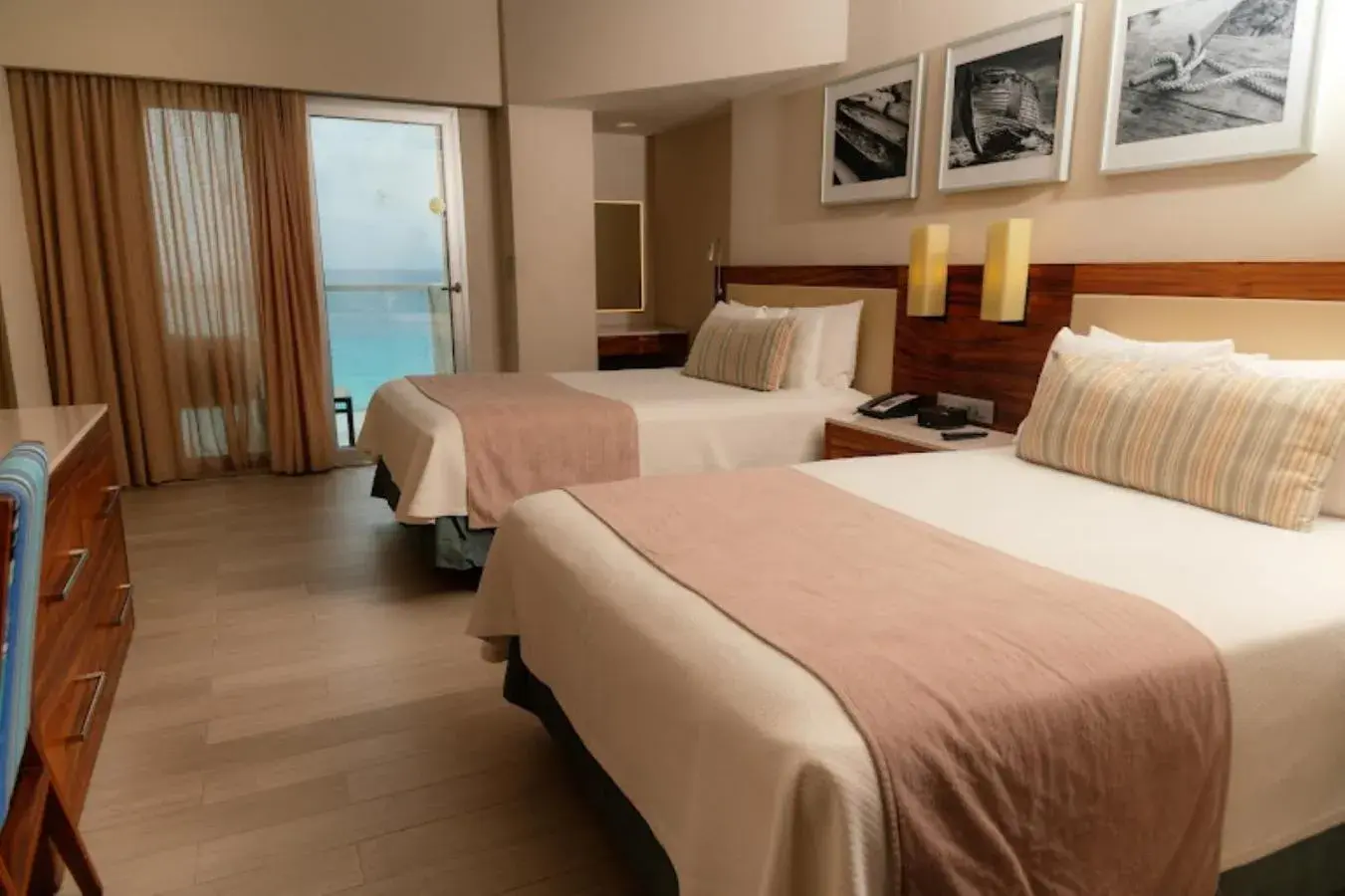 View (from property/room), Bed in Emporio Cancun - Buy All Inclusive Option View (from property/room), Bed in Emporio Cancun - Buy All Inclusive Option