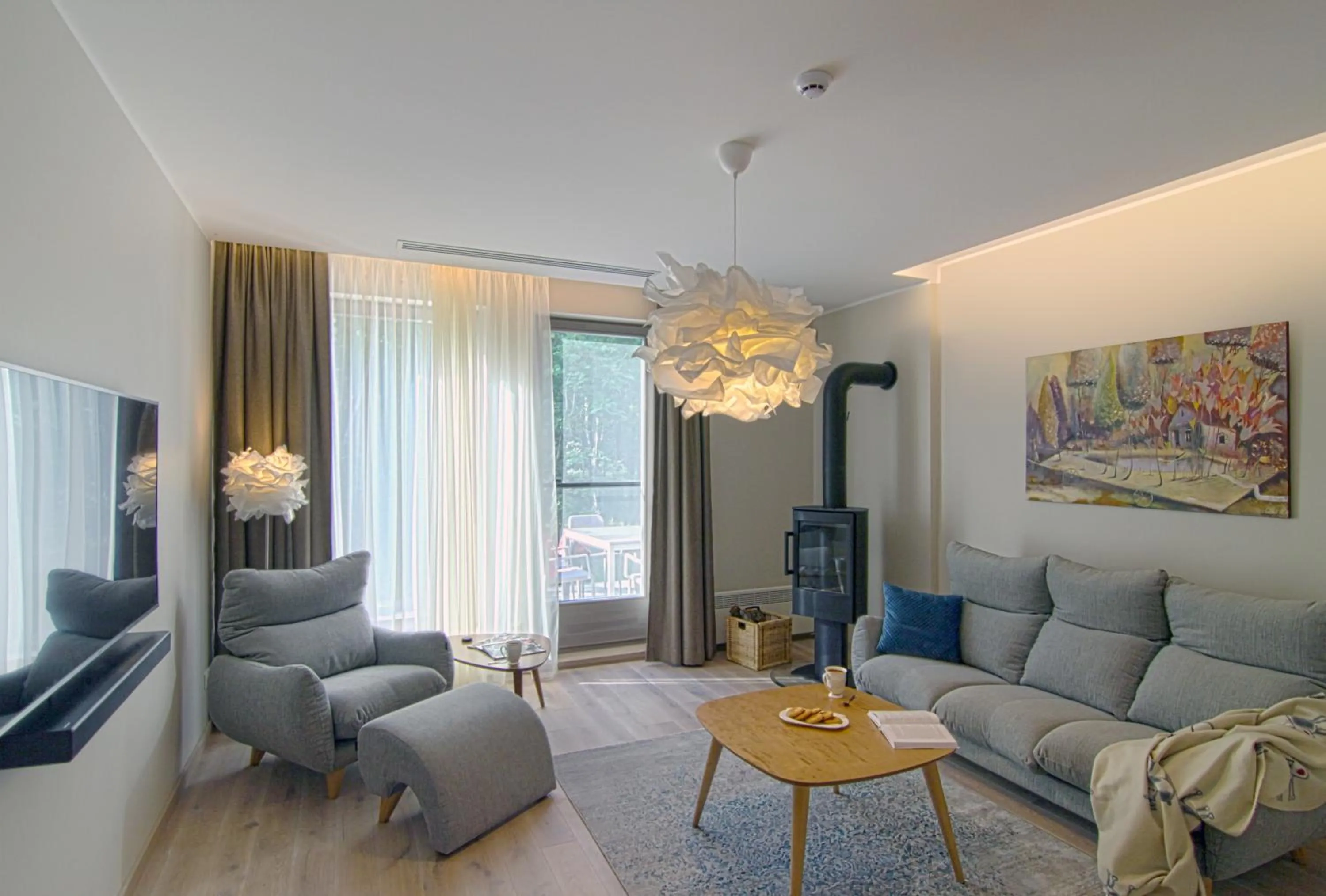 Living room in Nidos Namai