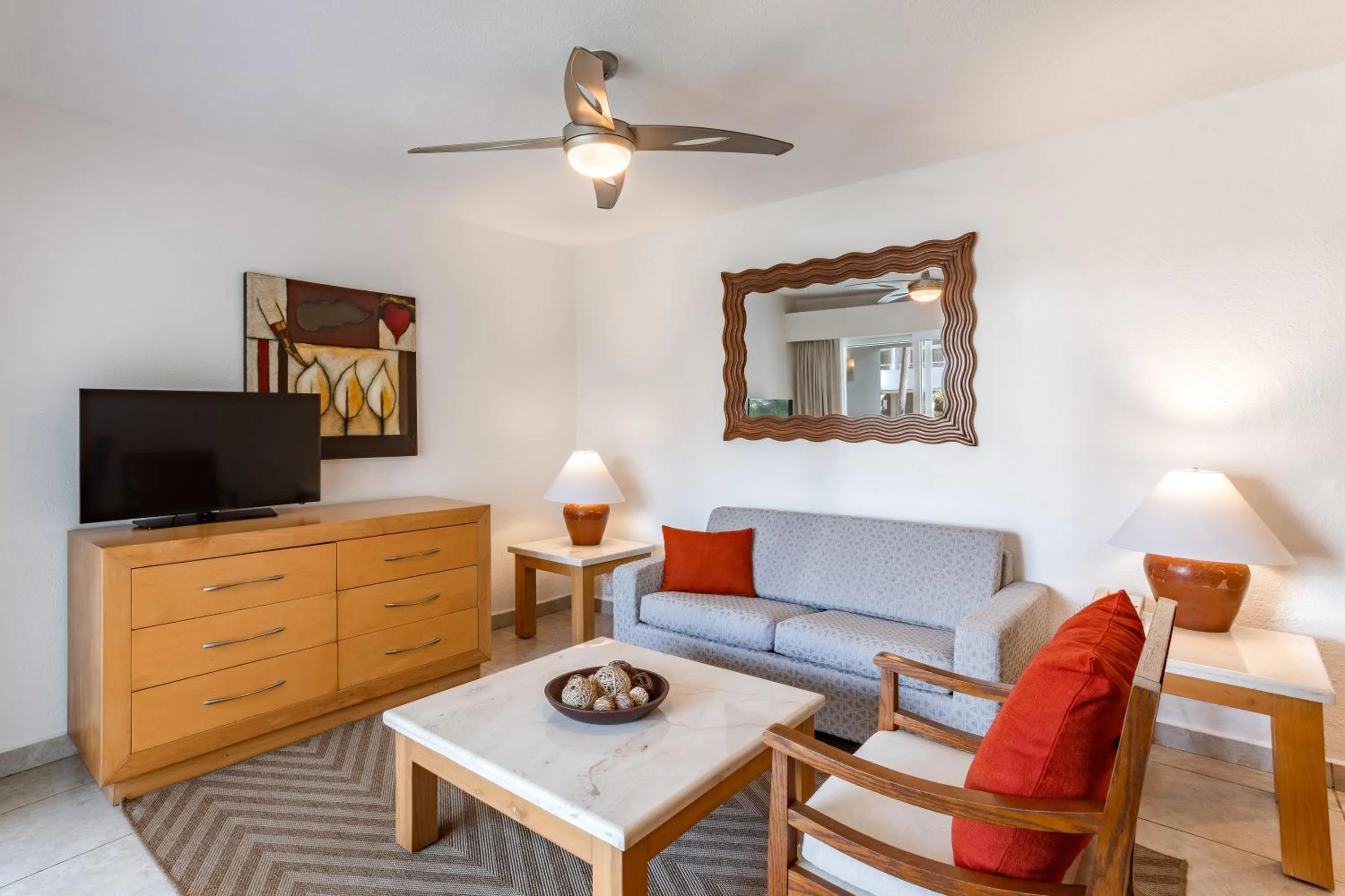 Living room in Marival Emotions Resort & Suites Riviera Nayarit by Mercure