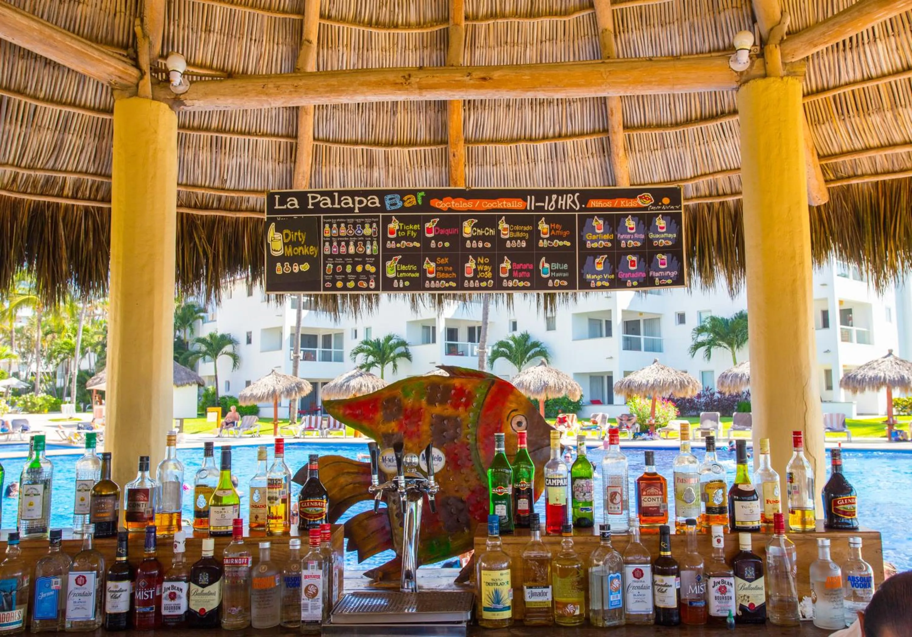 Swimming pool in Marival Emotions Resort & Suites Riviera Nayarit by Mercure