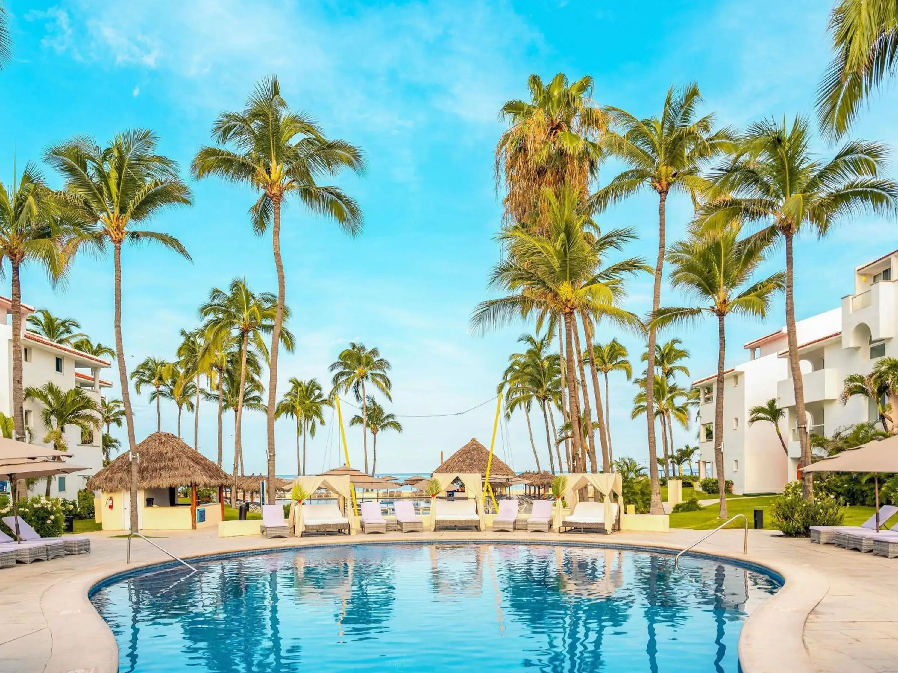 Pool view in Marival Emotions Resort & Suites Riviera Nayarit by Mercure Pool view in Marival Emotions Resort & Suites Riviera Nayarit by Mercure