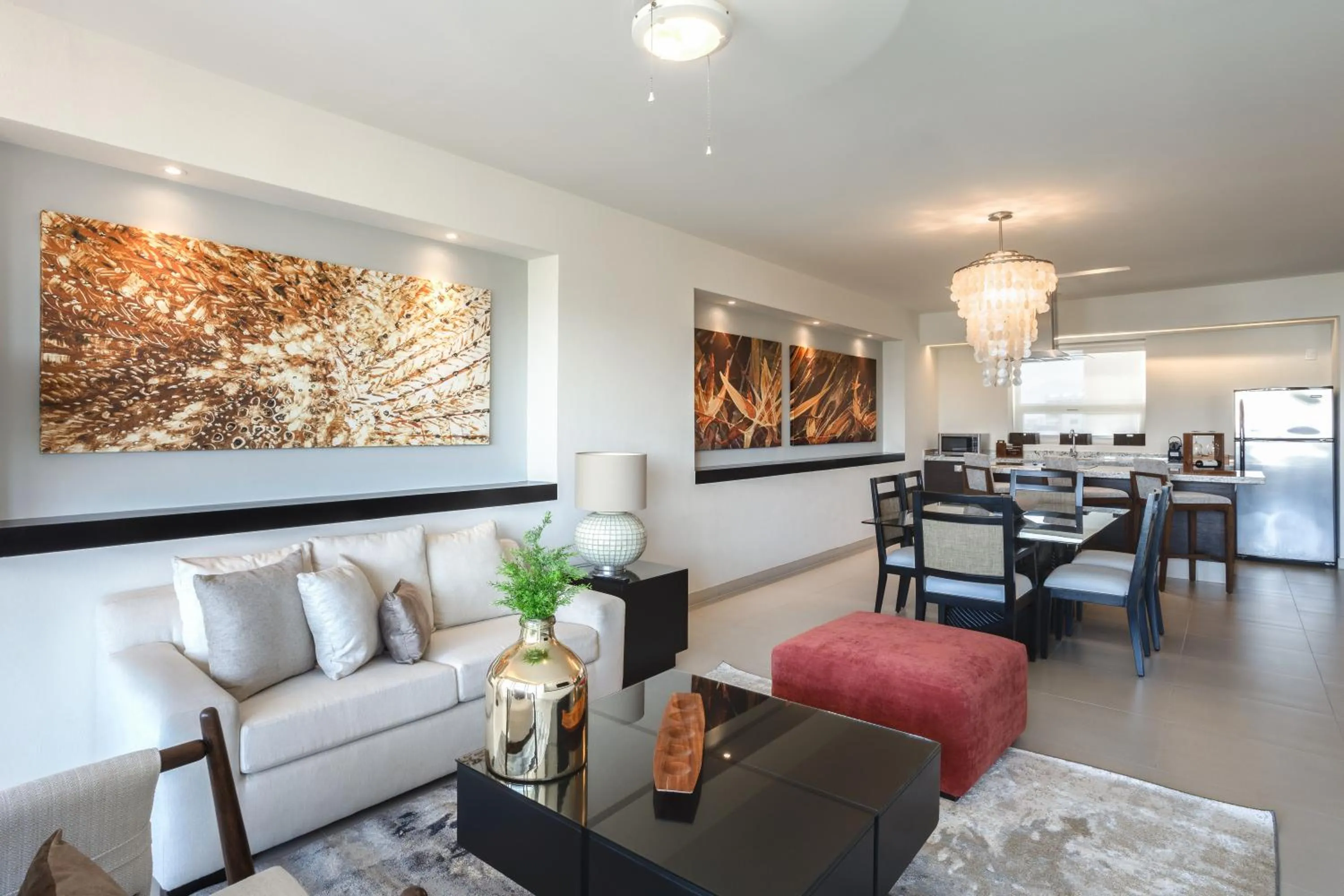 Living room in Marival Distinct All-Suites & World Spa - Handwritten Collection