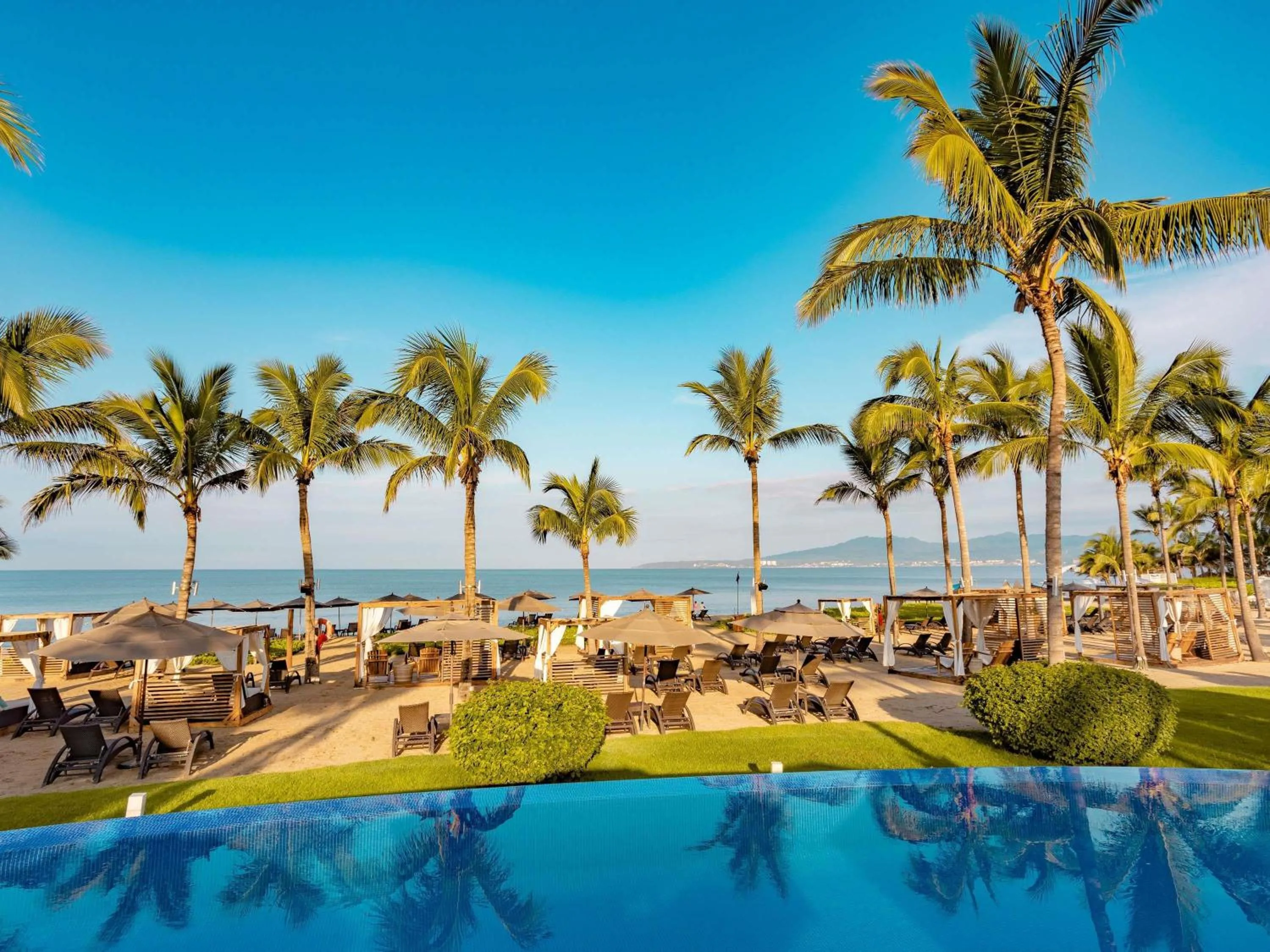 Pool view in Marival Distinct All-Suites & World Spa - Handwritten Collection