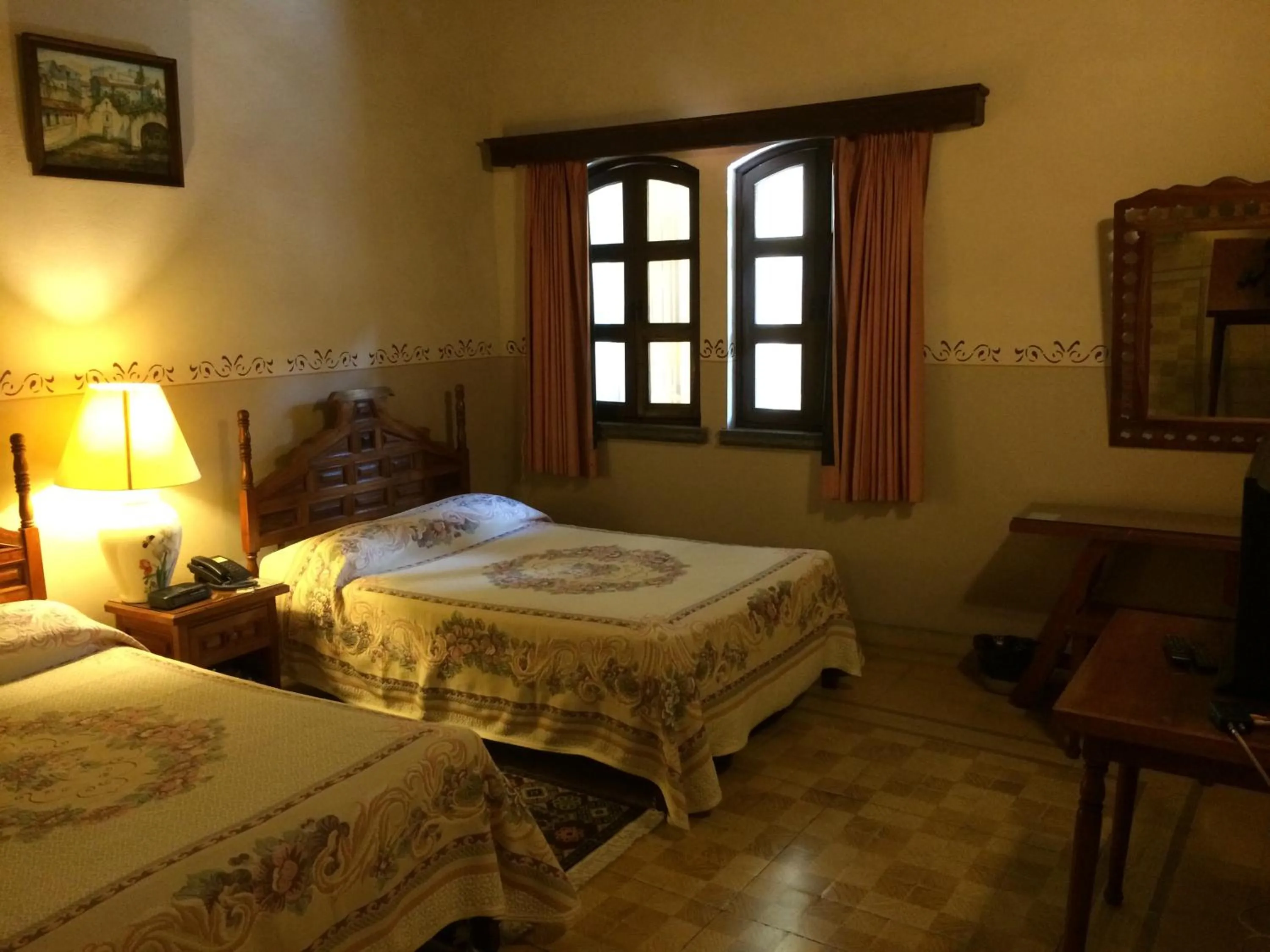 Bed in Posada Coatepec