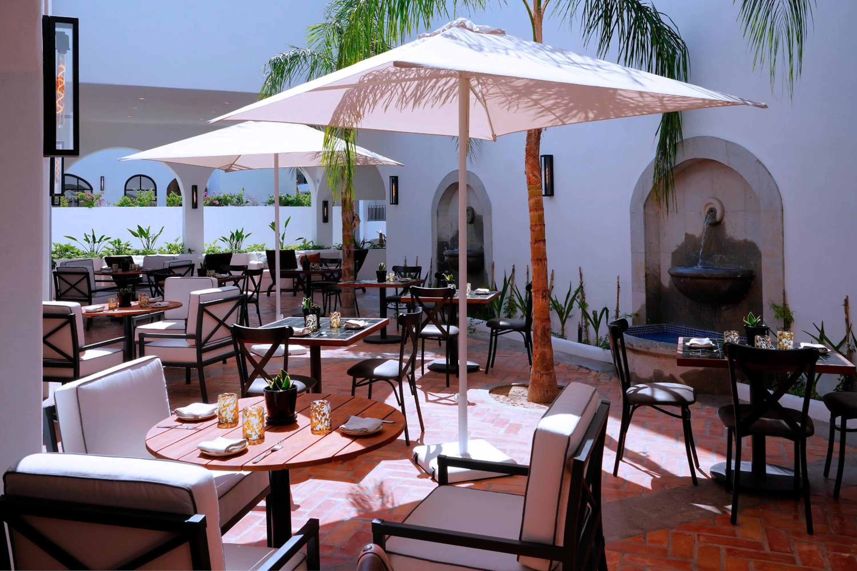 Patio in Tropicana Los Cabos, Tapestry Collection by Hilton