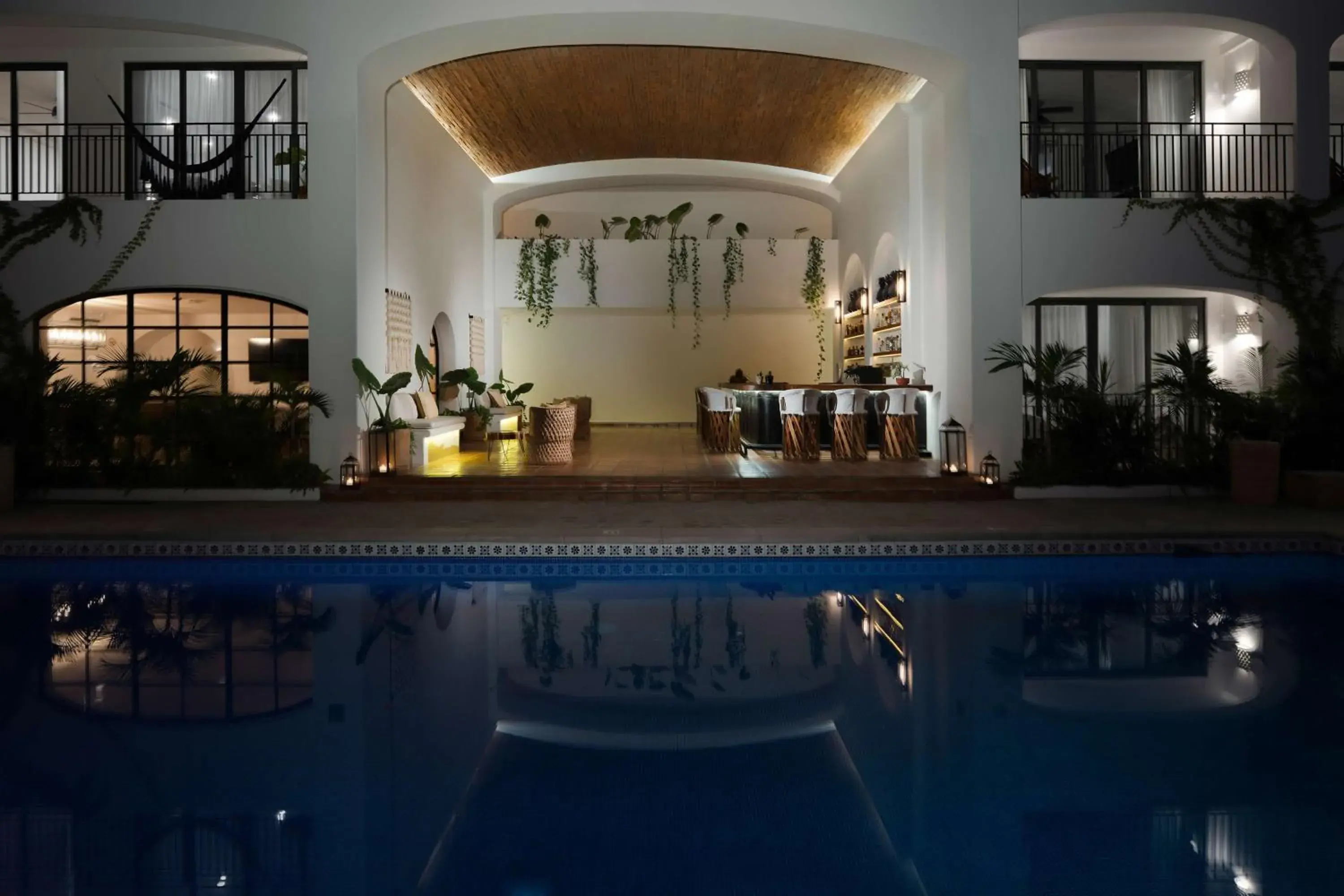 Pool view in Tropicana Los Cabos, Tapestry Collection by Hilton Pool view in Tropicana Los Cabos, Tapestry Collection by Hilton