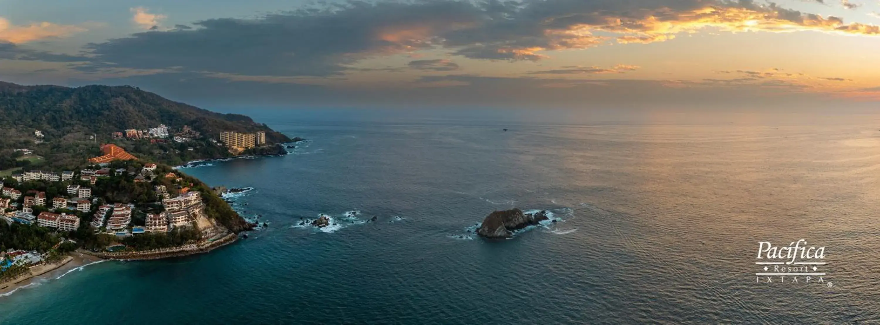 Bird's eye view in Pacifica Resort Ixtapa Bird's eye view in Pacifica Resort Ixtapa