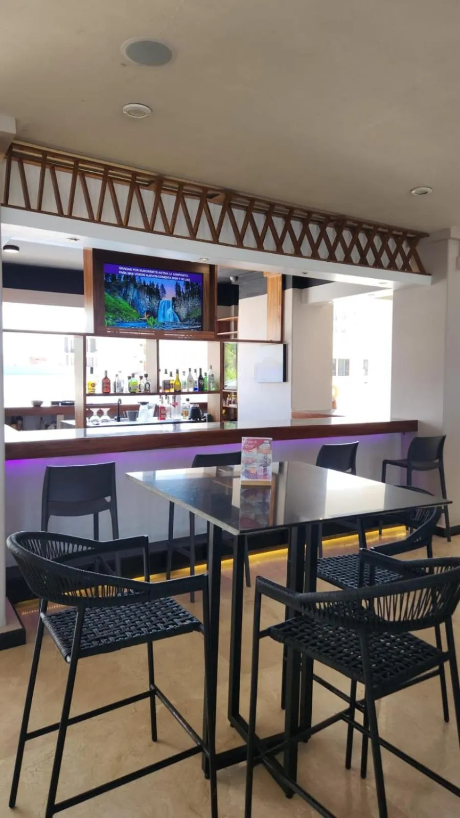 minibar in Hacienda Mazatlán sea view