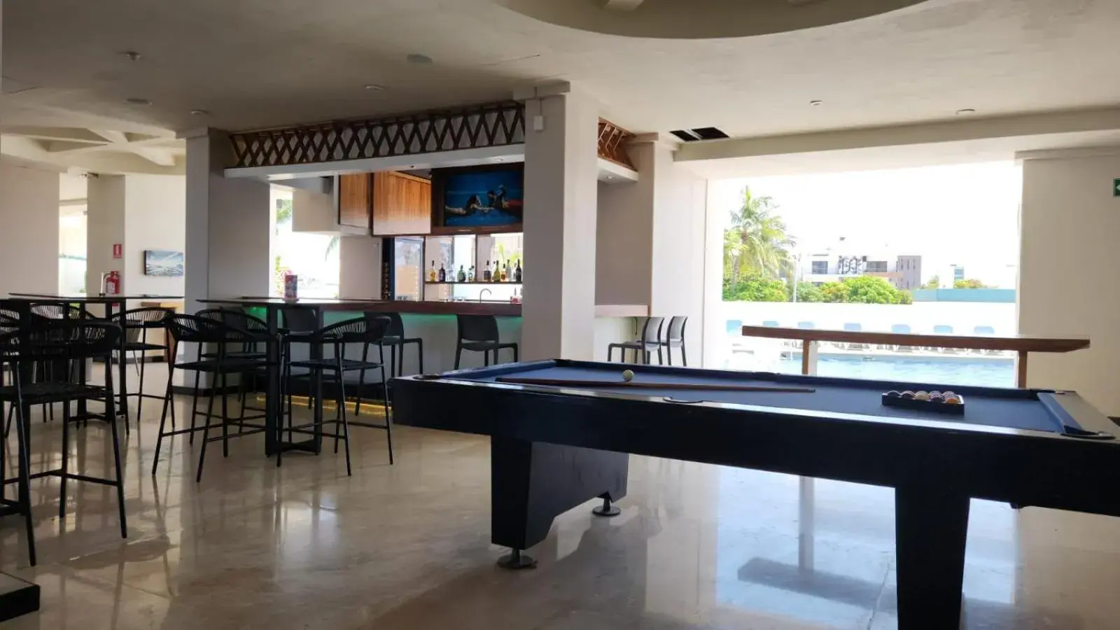 Lounge or bar in Hacienda Mazatlán sea view Lounge or bar in Hacienda Mazatlán sea view