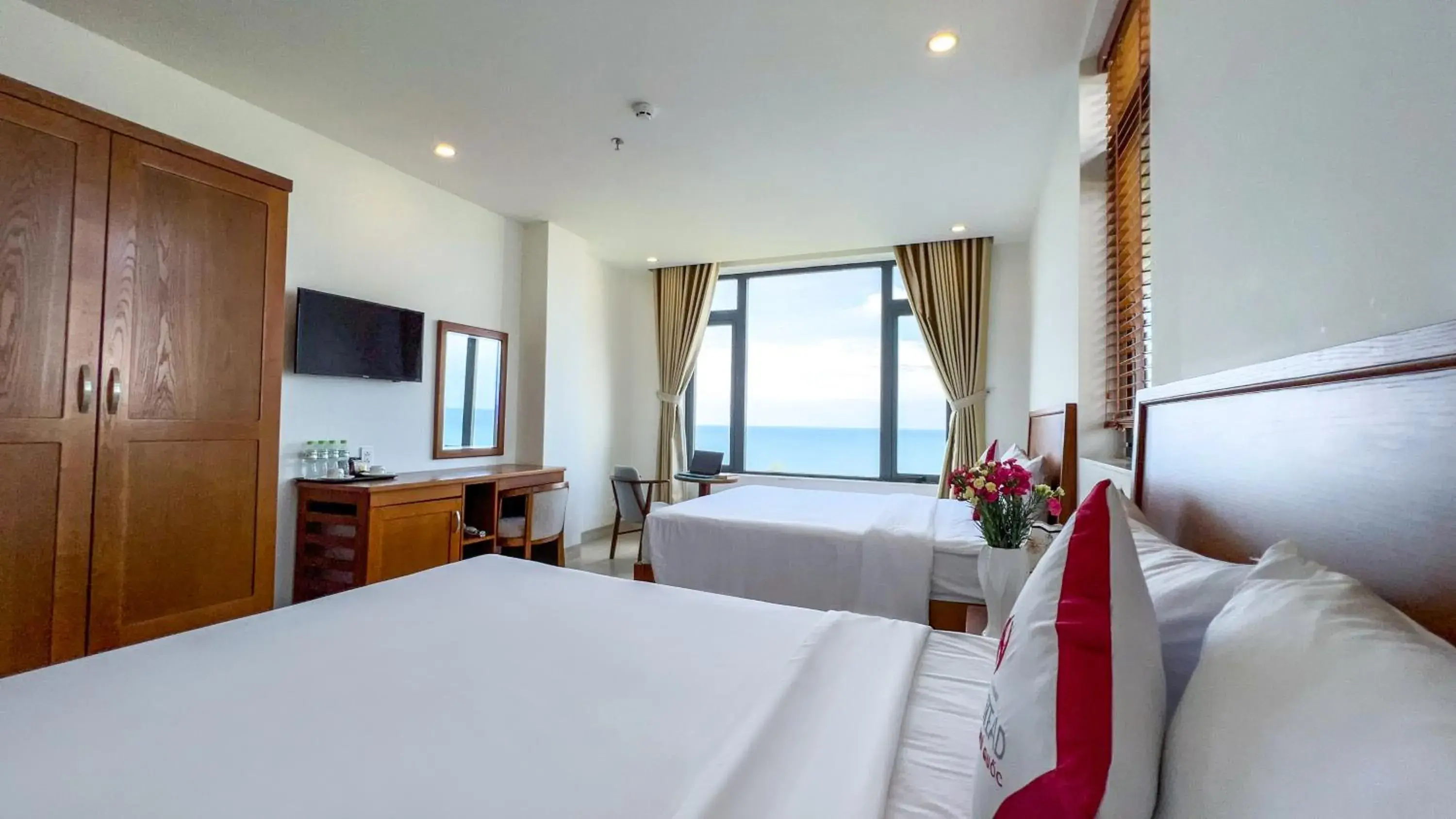 Photo of the whole room, Bed in Homestead Seaview Phu Quoc Hotel Photo of the whole room, Bed in Homestead Seaview Phu Quoc Hotel