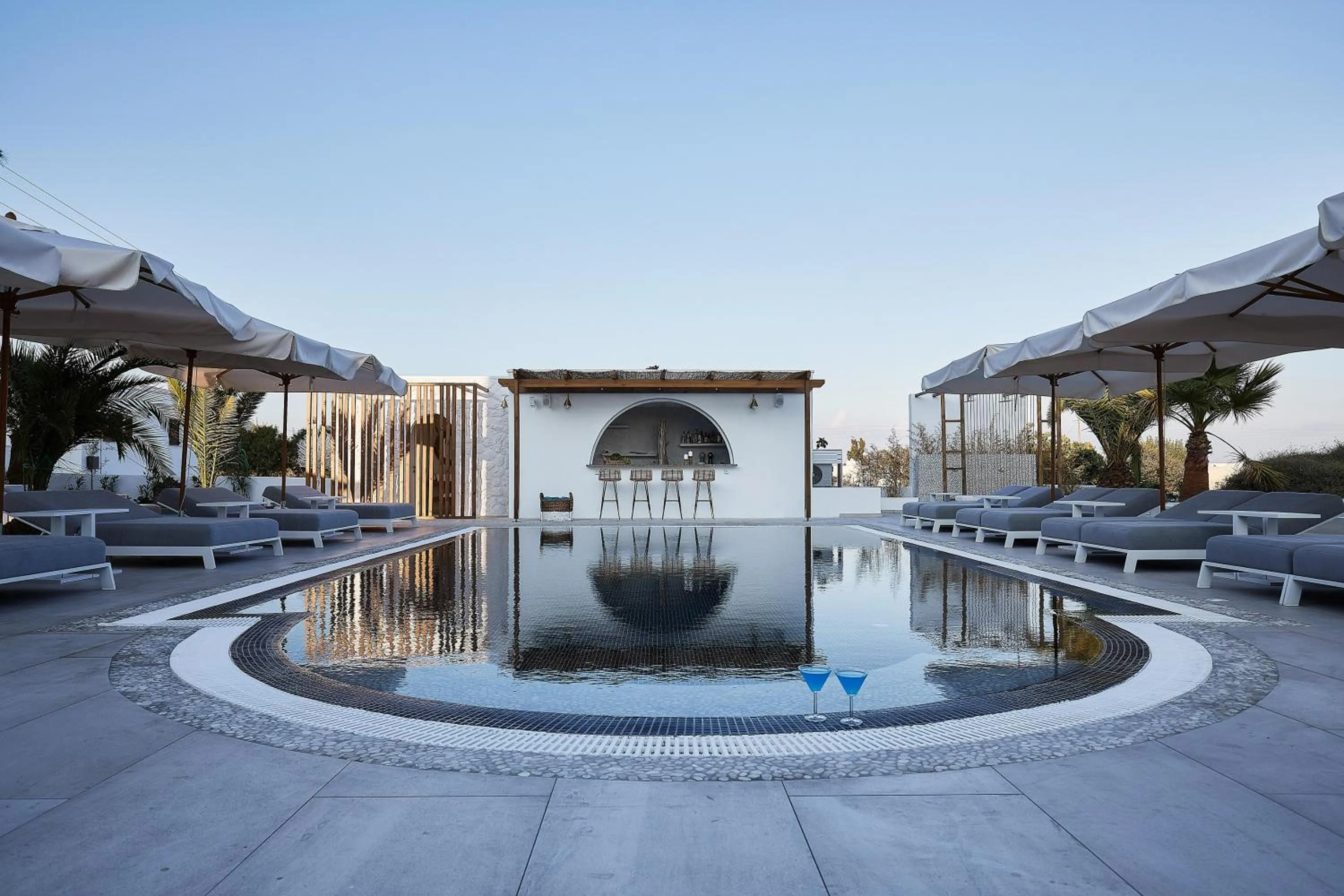 Swimming pool in Petri Suites