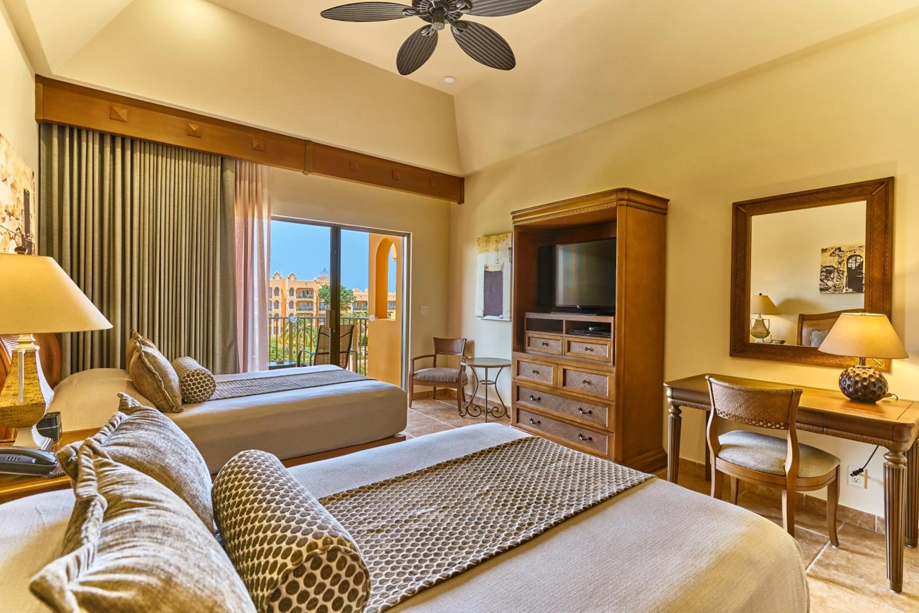 Bed in The Royal Haciendas Resort & Spa