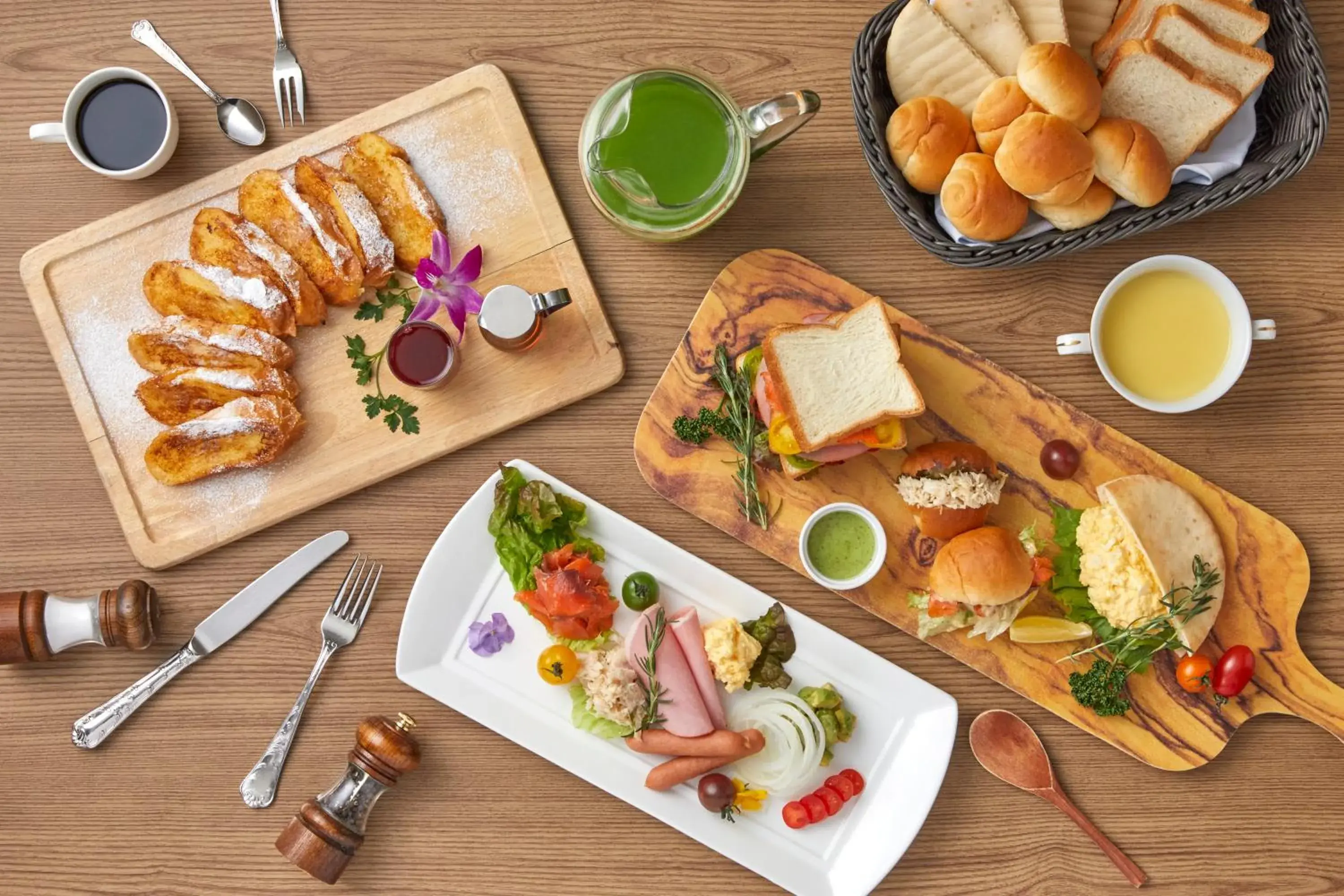 Breakfast in Hotel Green Plaza Hakuba Breakfast in Hotel Green Plaza Hakuba