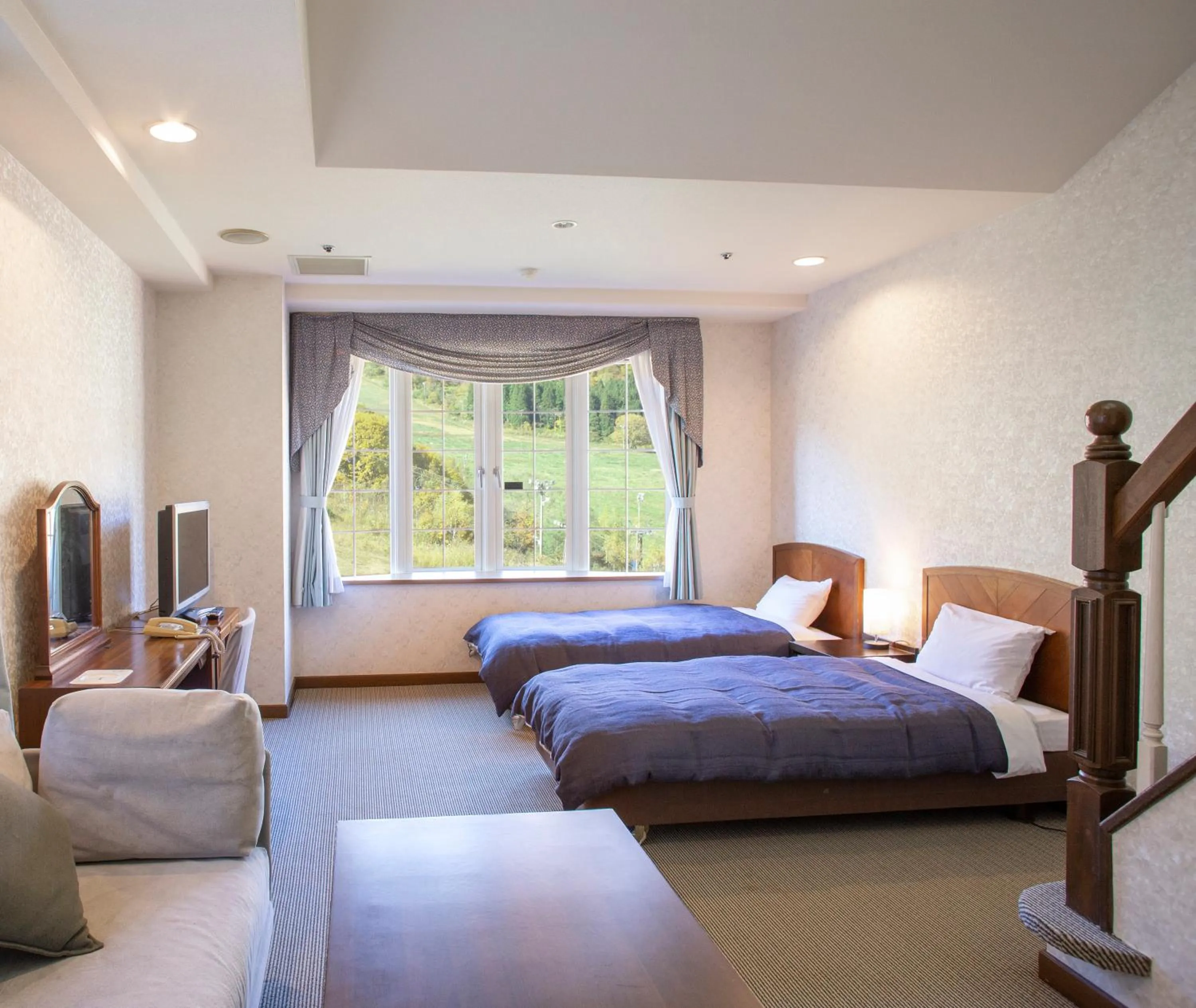 Bed in Hotel Green Plaza Hakuba