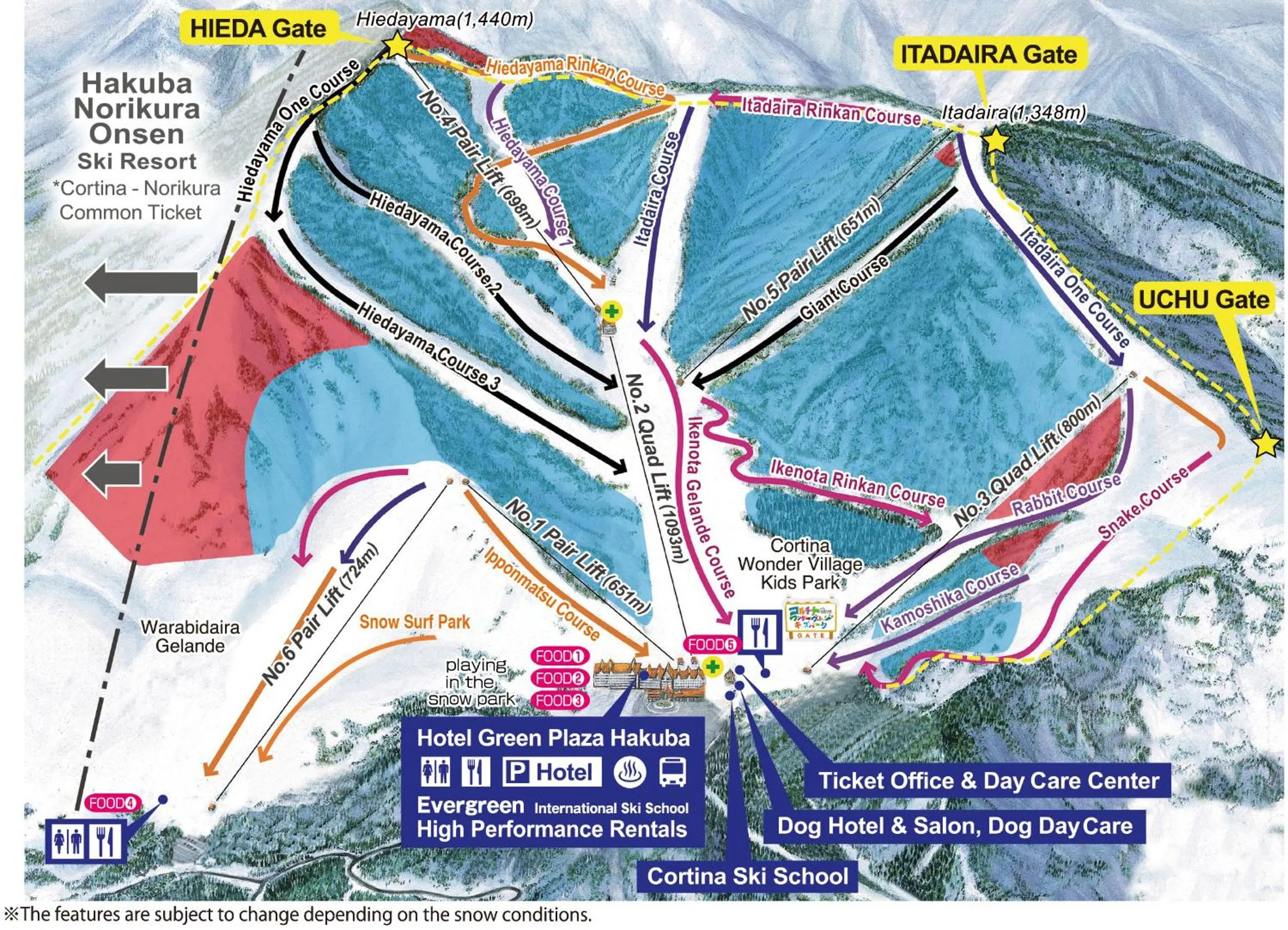 Winter in Hotel Green Plaza Hakuba
