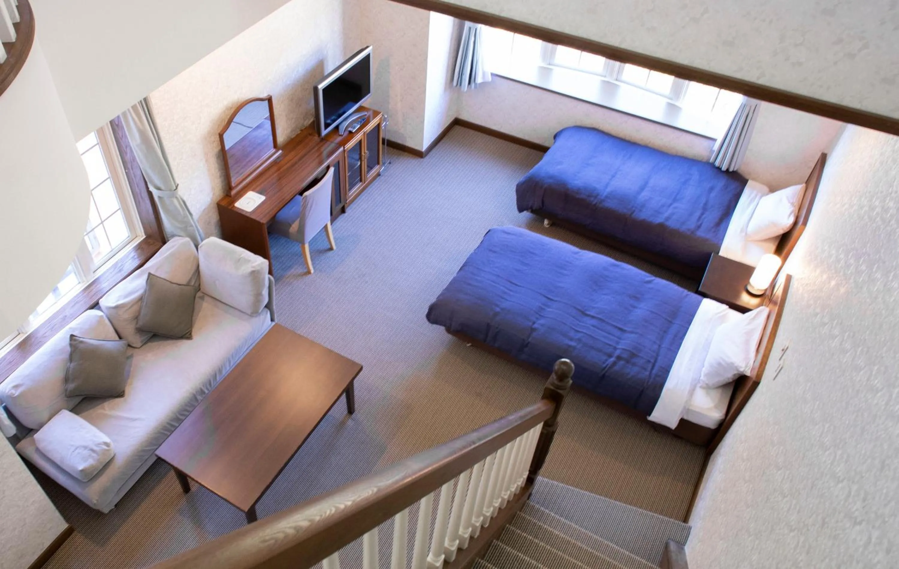 Bed in Hotel Green Plaza Hakuba