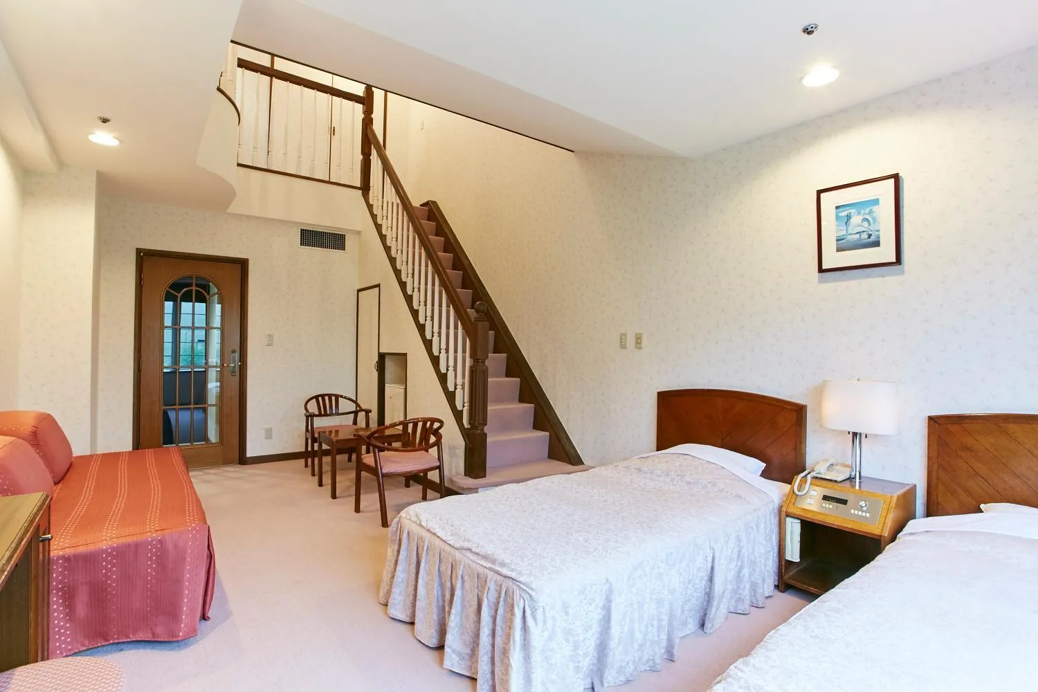 Photo of the whole room, Bed in Hotel Green Plaza Hakuba