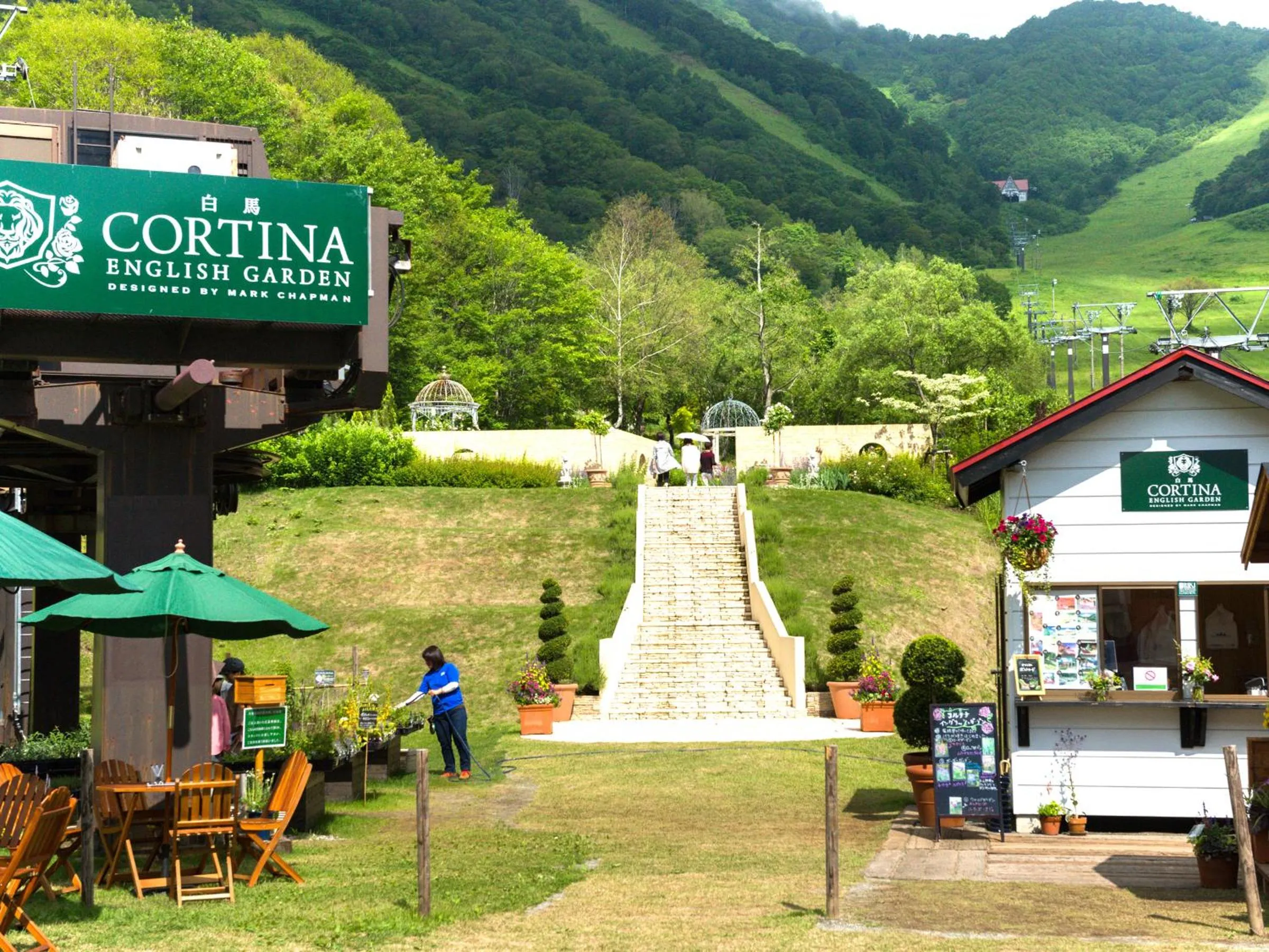 Spring in Hotel Green Plaza Hakuba