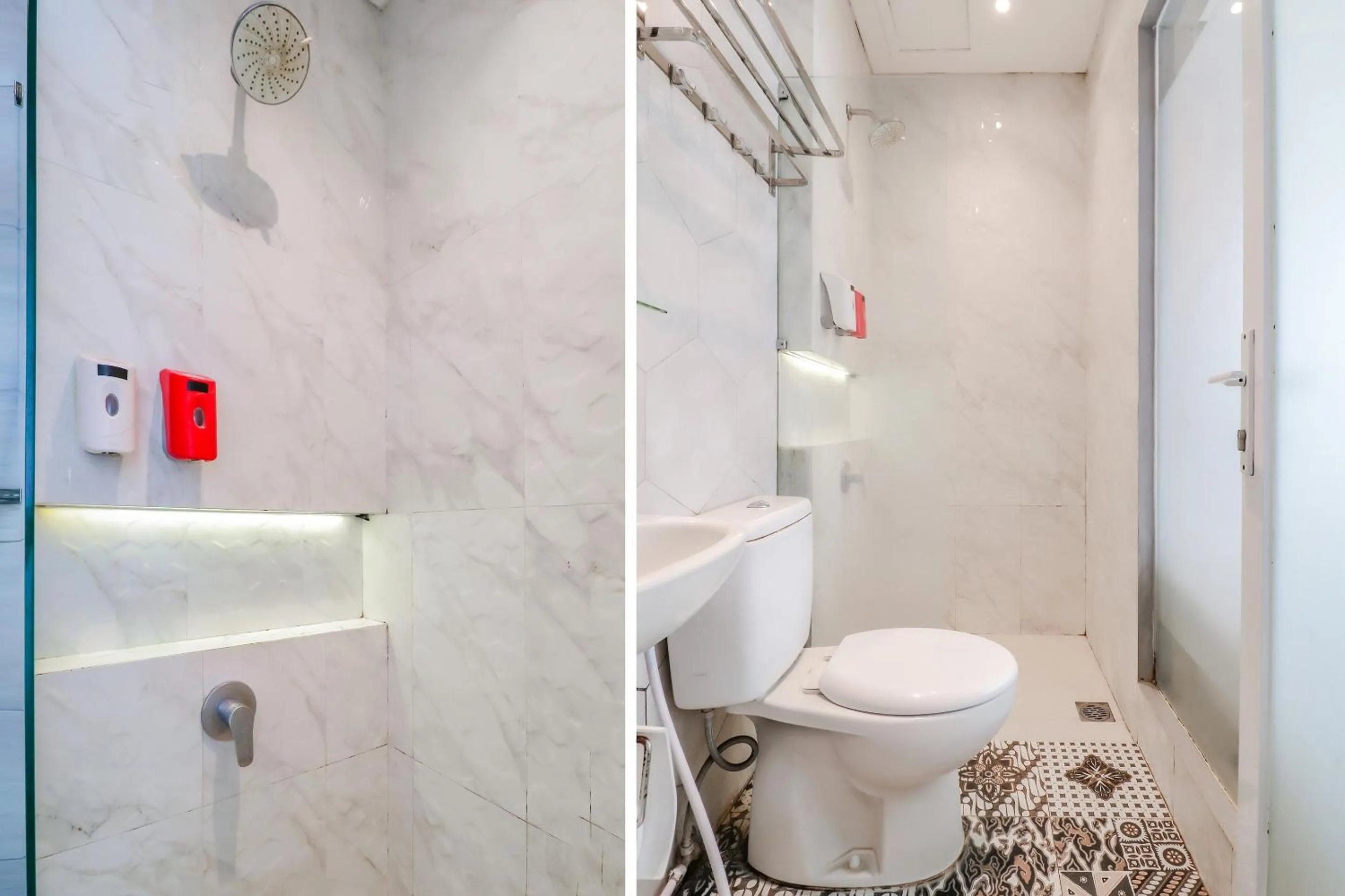 Bathroom in Super OYO Collection O 31 The Batik Bed And Coffee Bandung