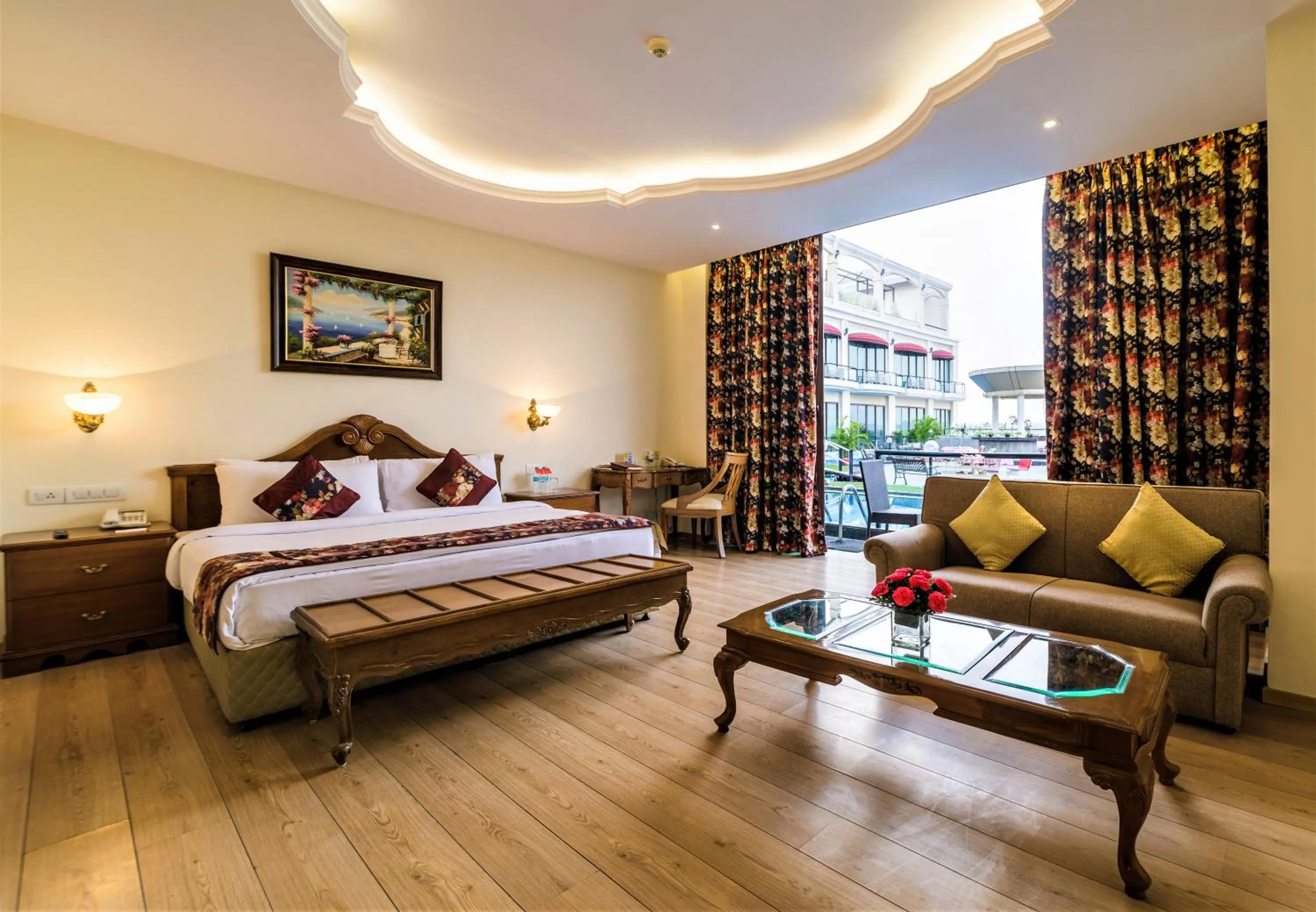 Cabana Room with Jaccuzi, Semi Private Pool, Balcony and Mountain View - single occupancy in Welcomhotel by ITC Hotels, Bella Vista, Panchkula - Chandigarh