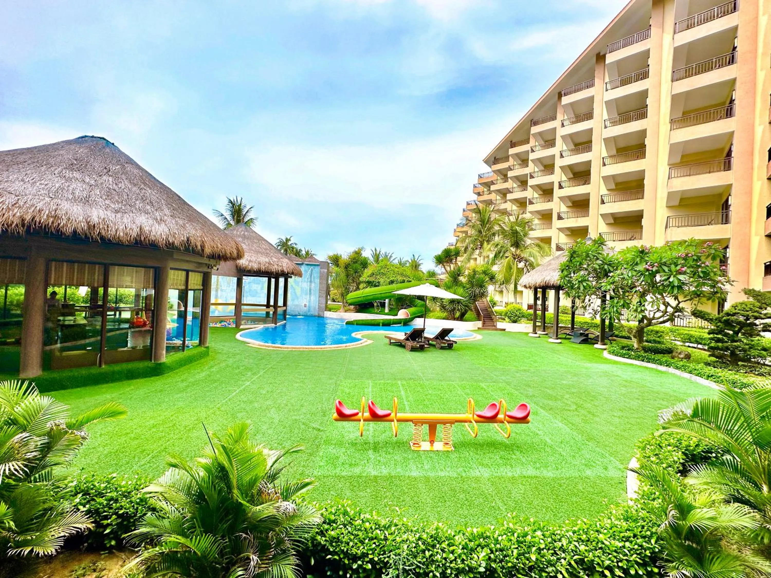 Children play ground in Crowne Plaza Danang Hotel & Resort