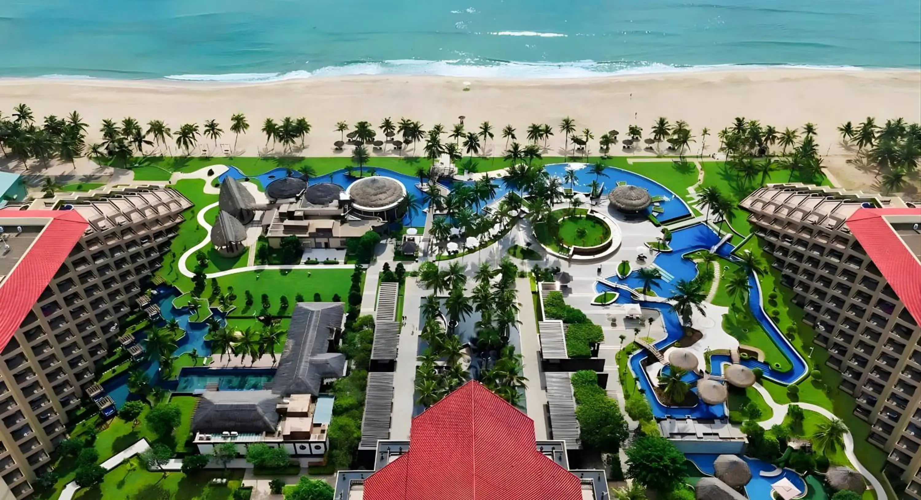 Bird's eye view in Crowne Plaza Danang Hotel & Resort Bird's eye view in Crowne Plaza Danang Hotel & Resort