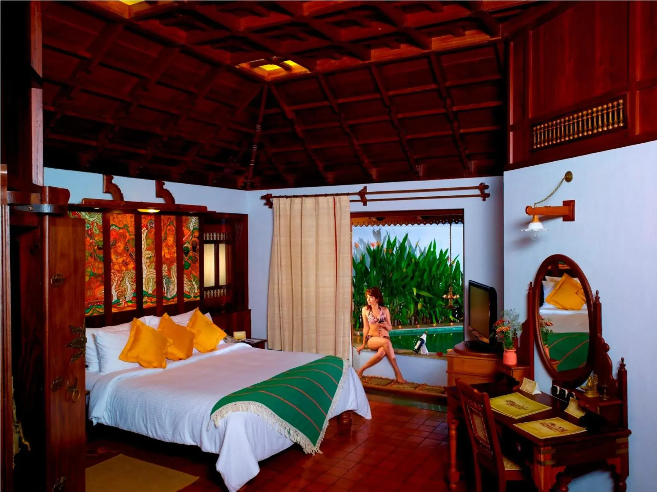 Photo of the whole room, Bed in Kumarakom Lake Resort Photo of the whole room, Bed in Kumarakom Lake Resort