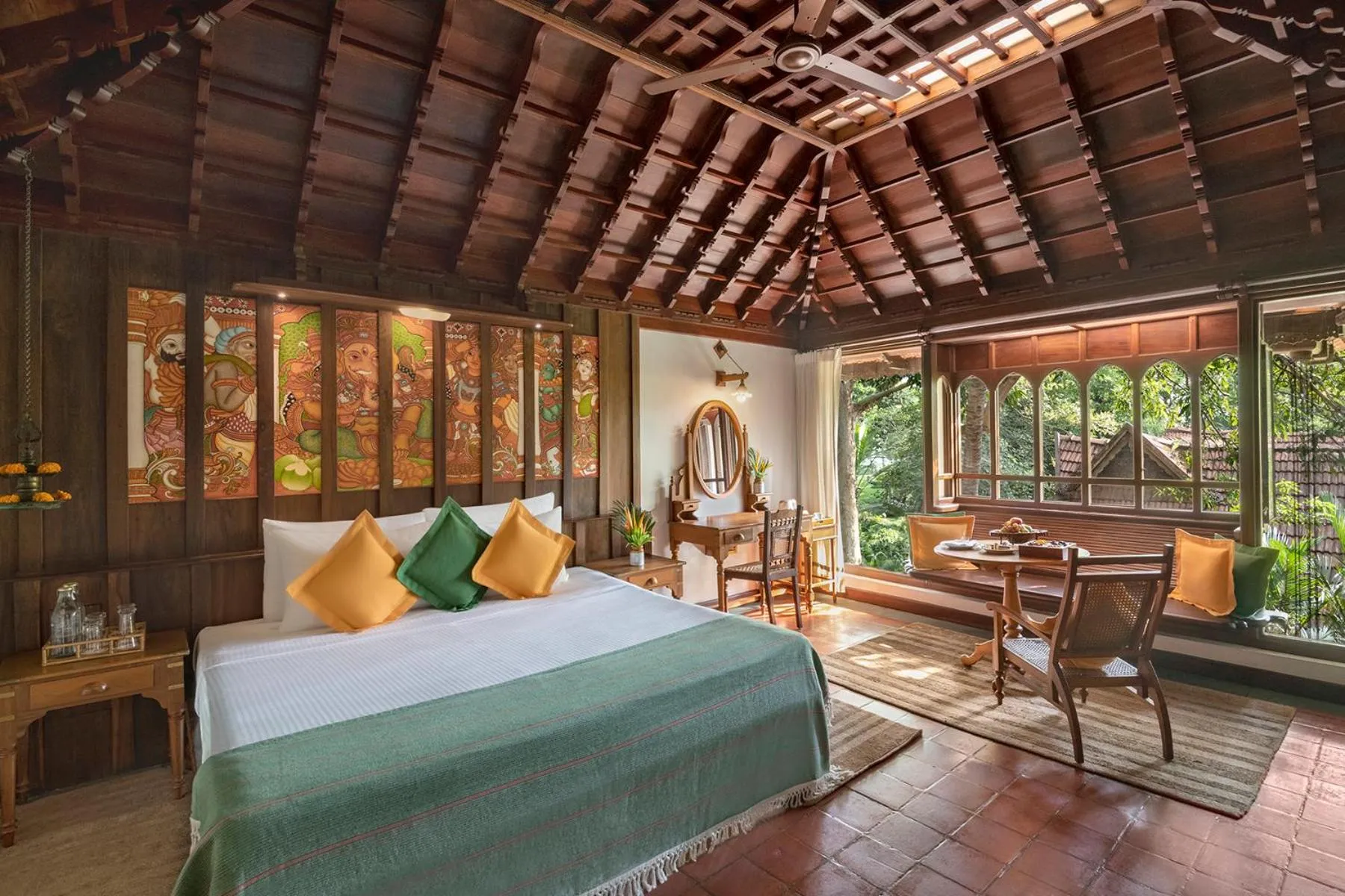 Bedroom, Bed in Kumarakom Lake Resort