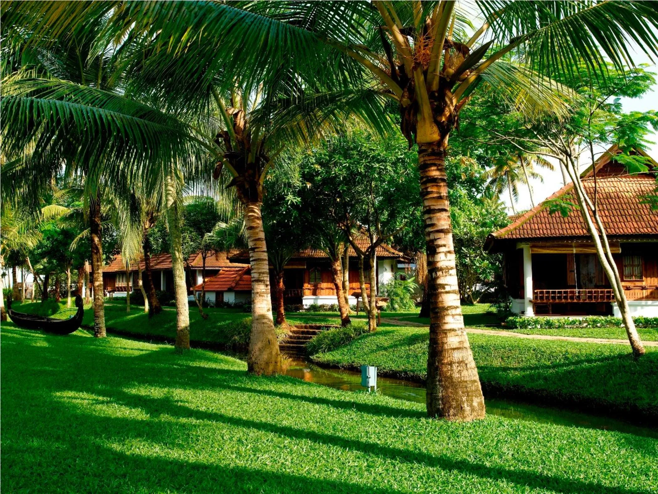 Garden in Kumarakom Lake Resort