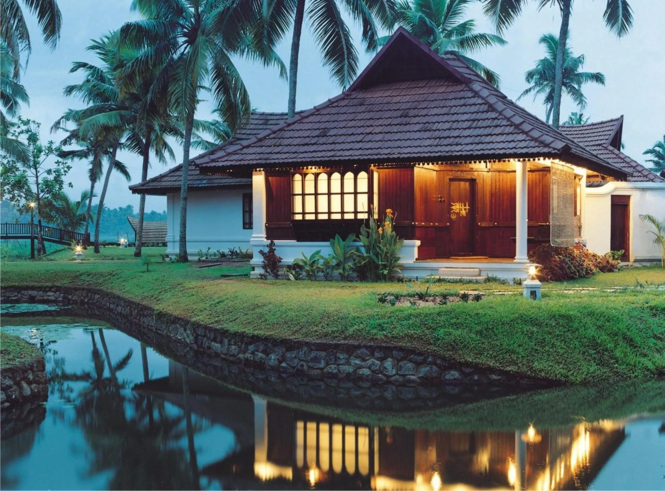 Area and facilities in Kumarakom Lake Resort