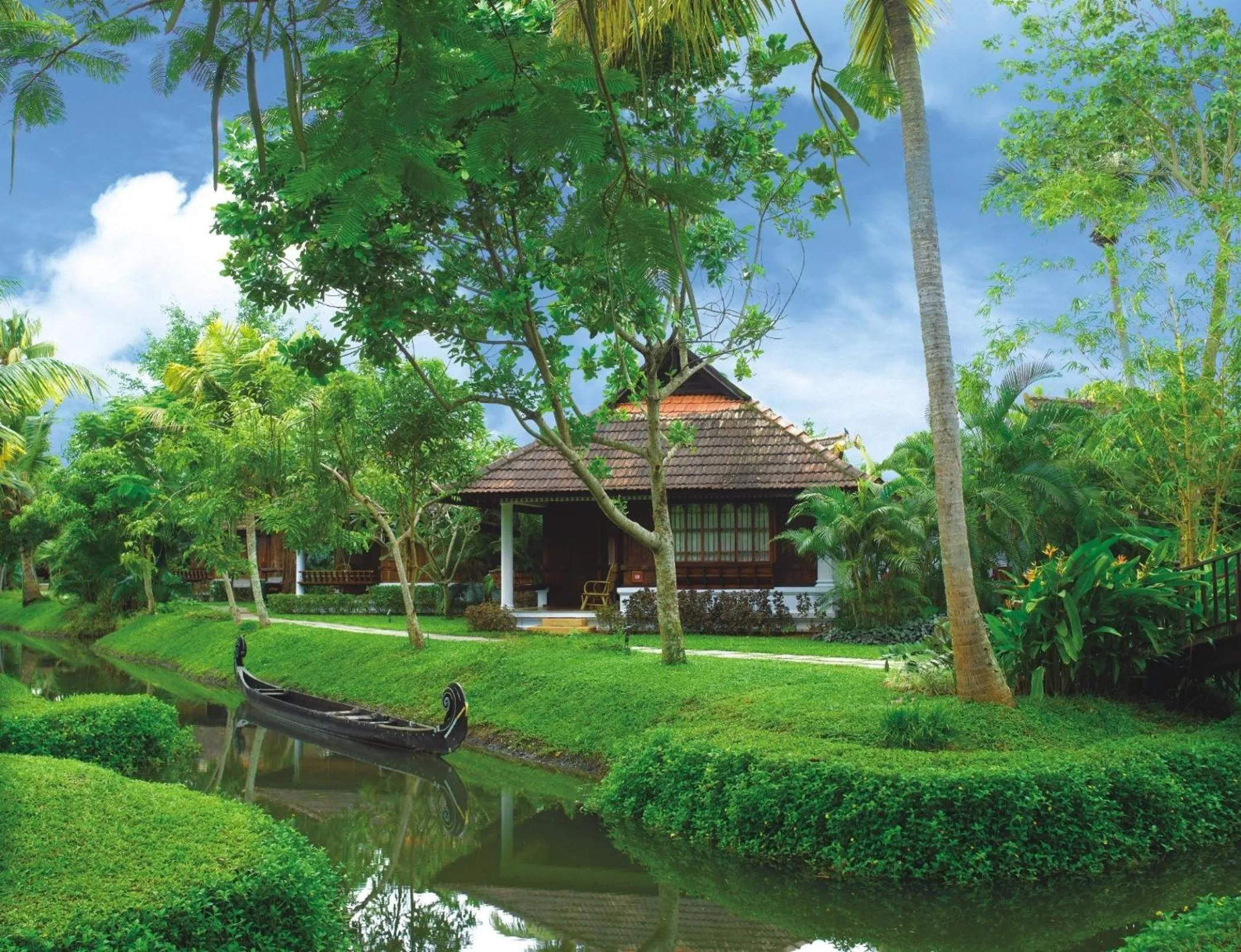 Area and facilities in Kumarakom Lake Resort