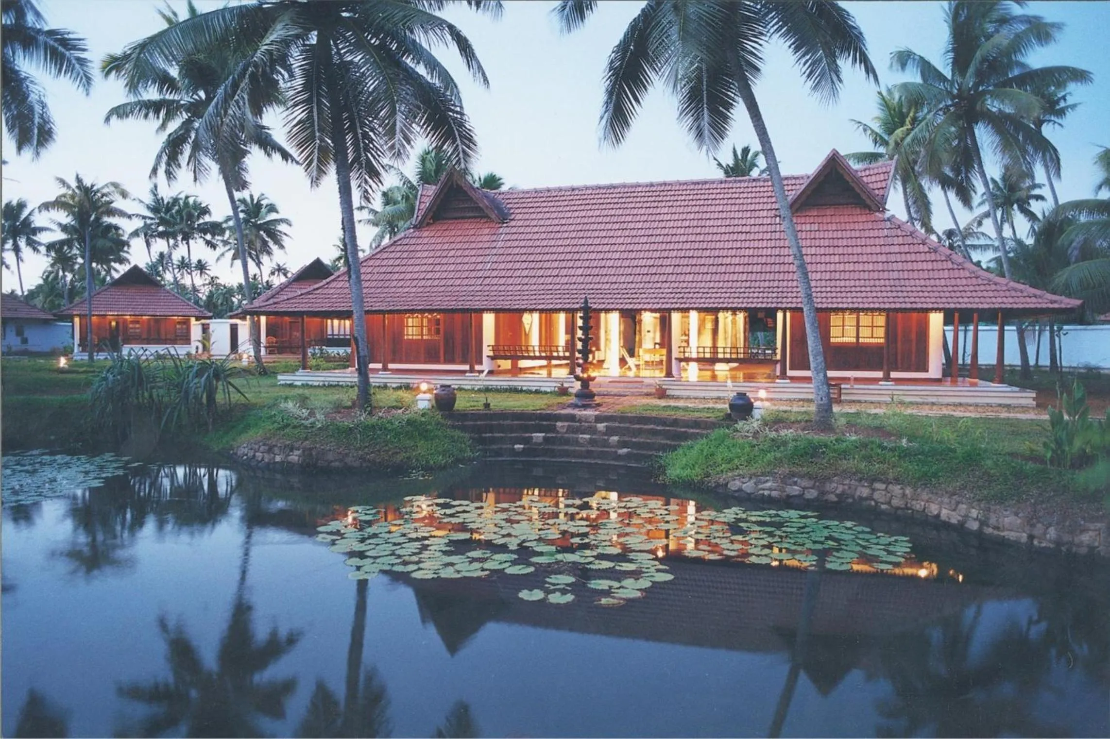 Area and facilities in Kumarakom Lake Resort