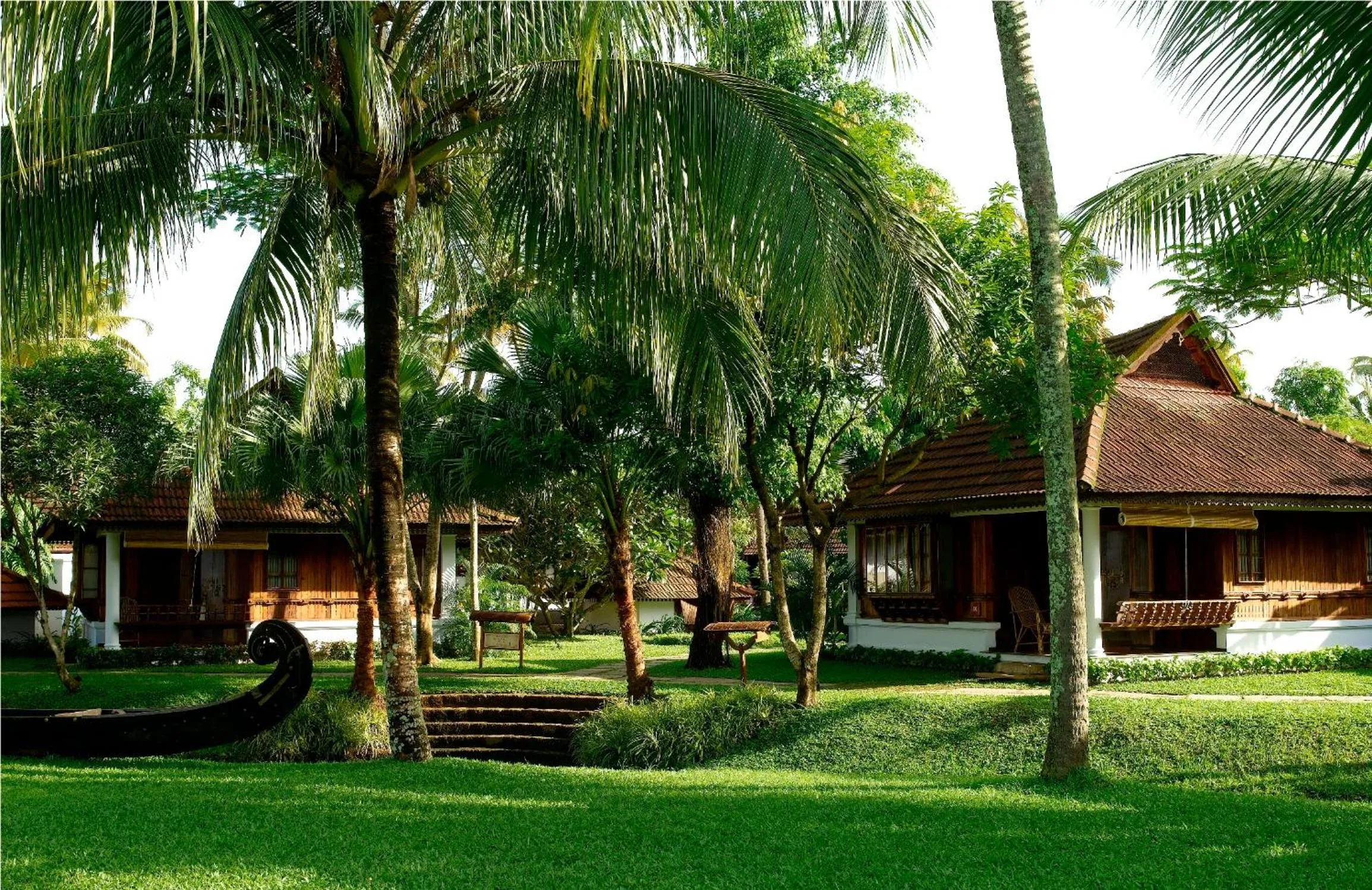 Garden in Kumarakom Lake Resort