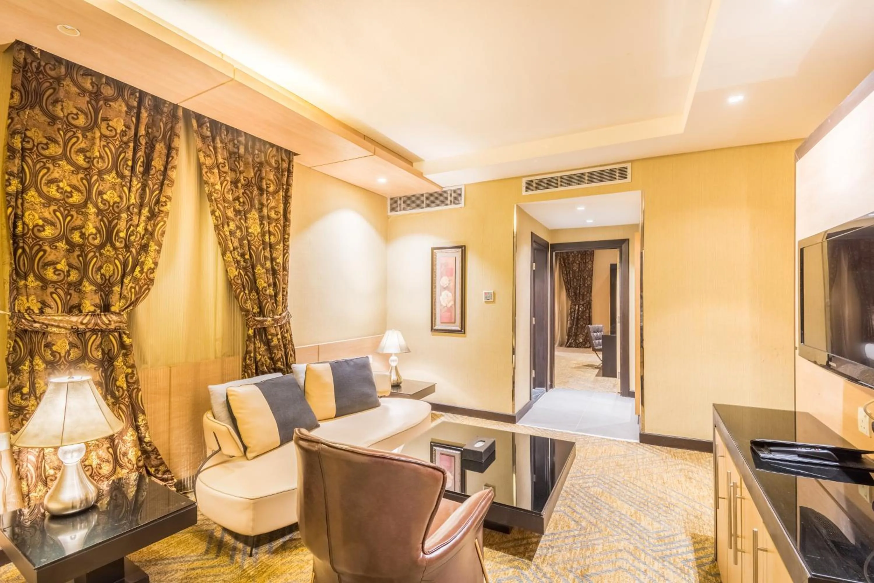 Seating area in Grand Plaza Hotel - Takhasosi Riyadh