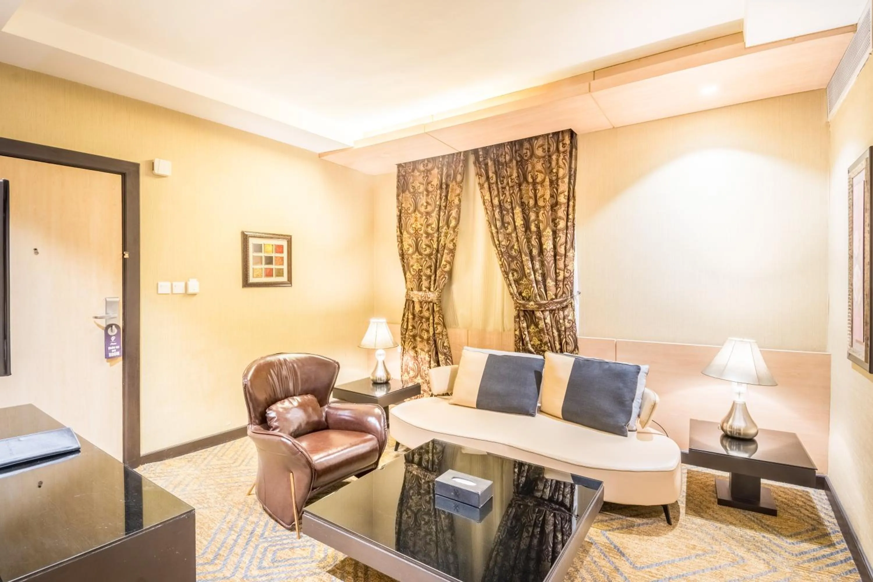 Seating area in Grand Plaza Hotel - Takhasosi Riyadh