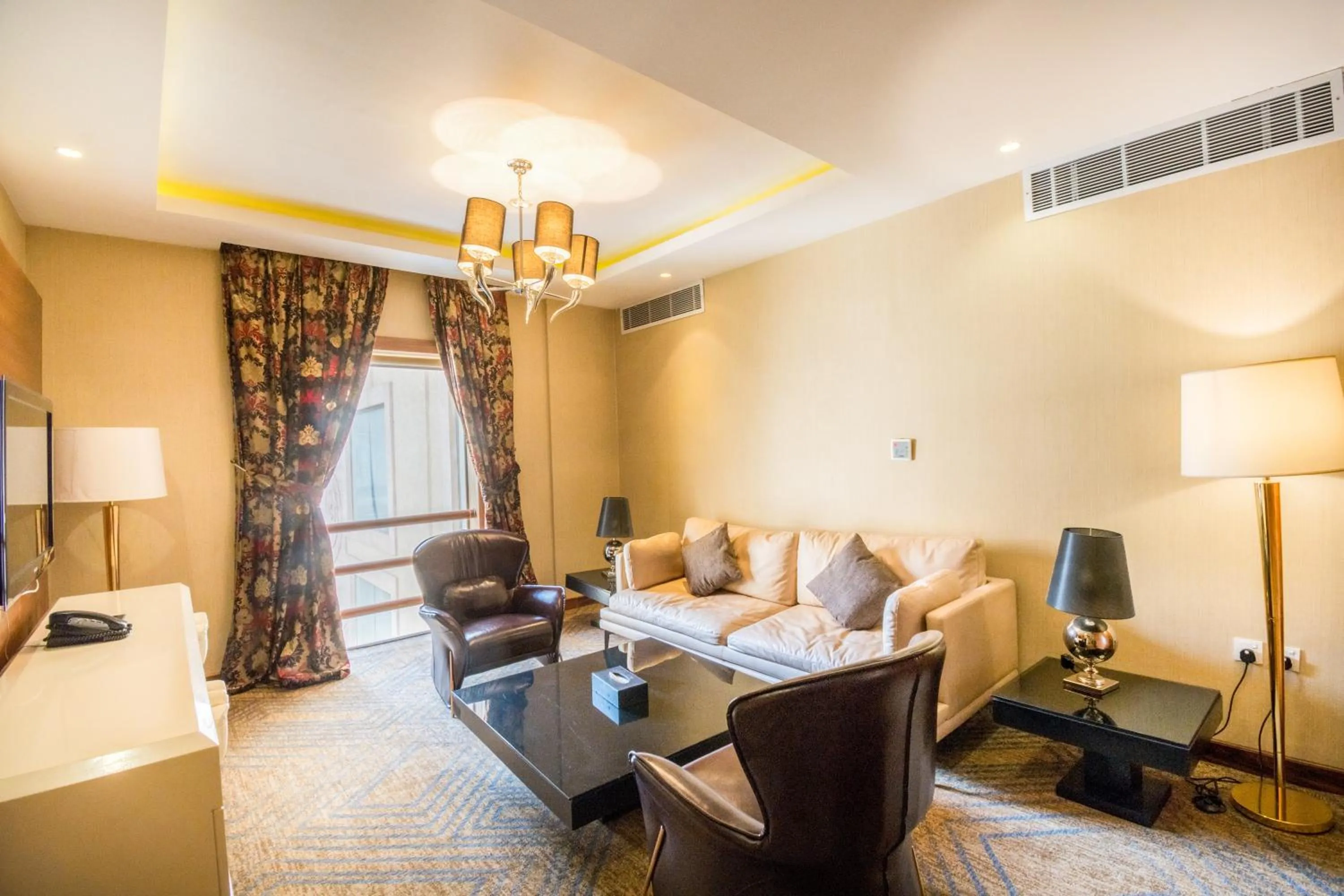 Seating area in Grand Plaza Hotel - Takhasosi Riyadh