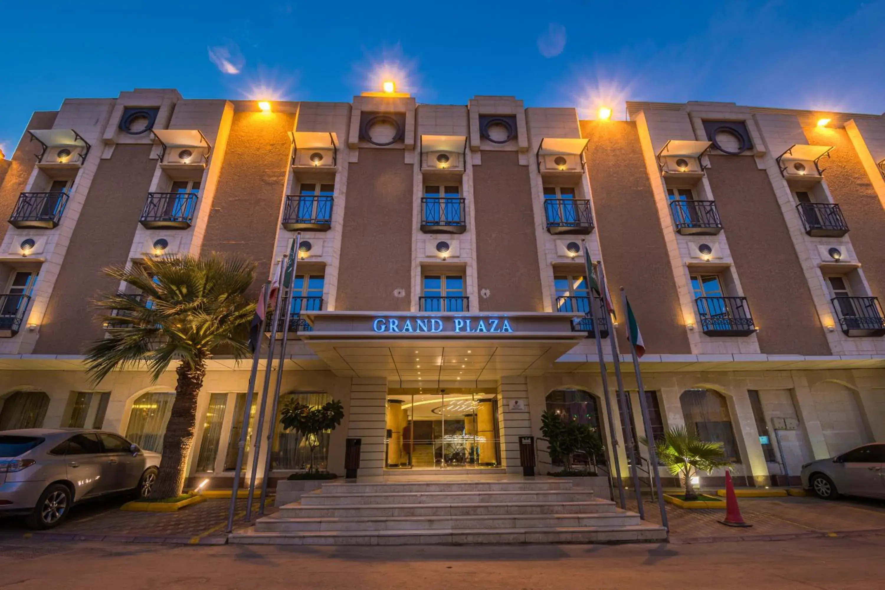 Property building in Grand Plaza Hotel - Takhasosi Riyadh Property building in Grand Plaza Hotel - Takhasosi Riyadh