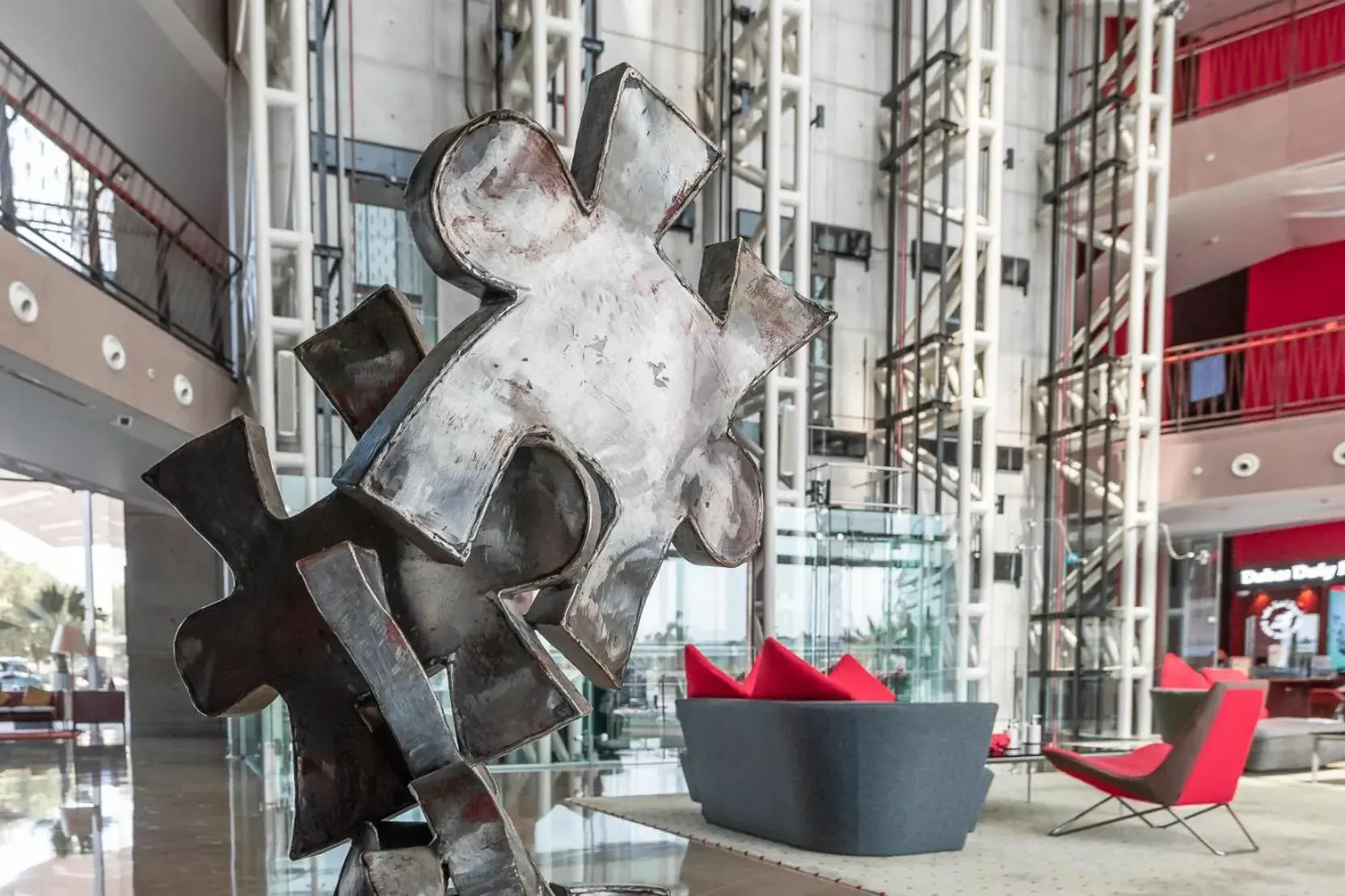 Lobby or reception in Jumeirah Creekside Dubai Lobby or reception in Jumeirah Creekside Dubai