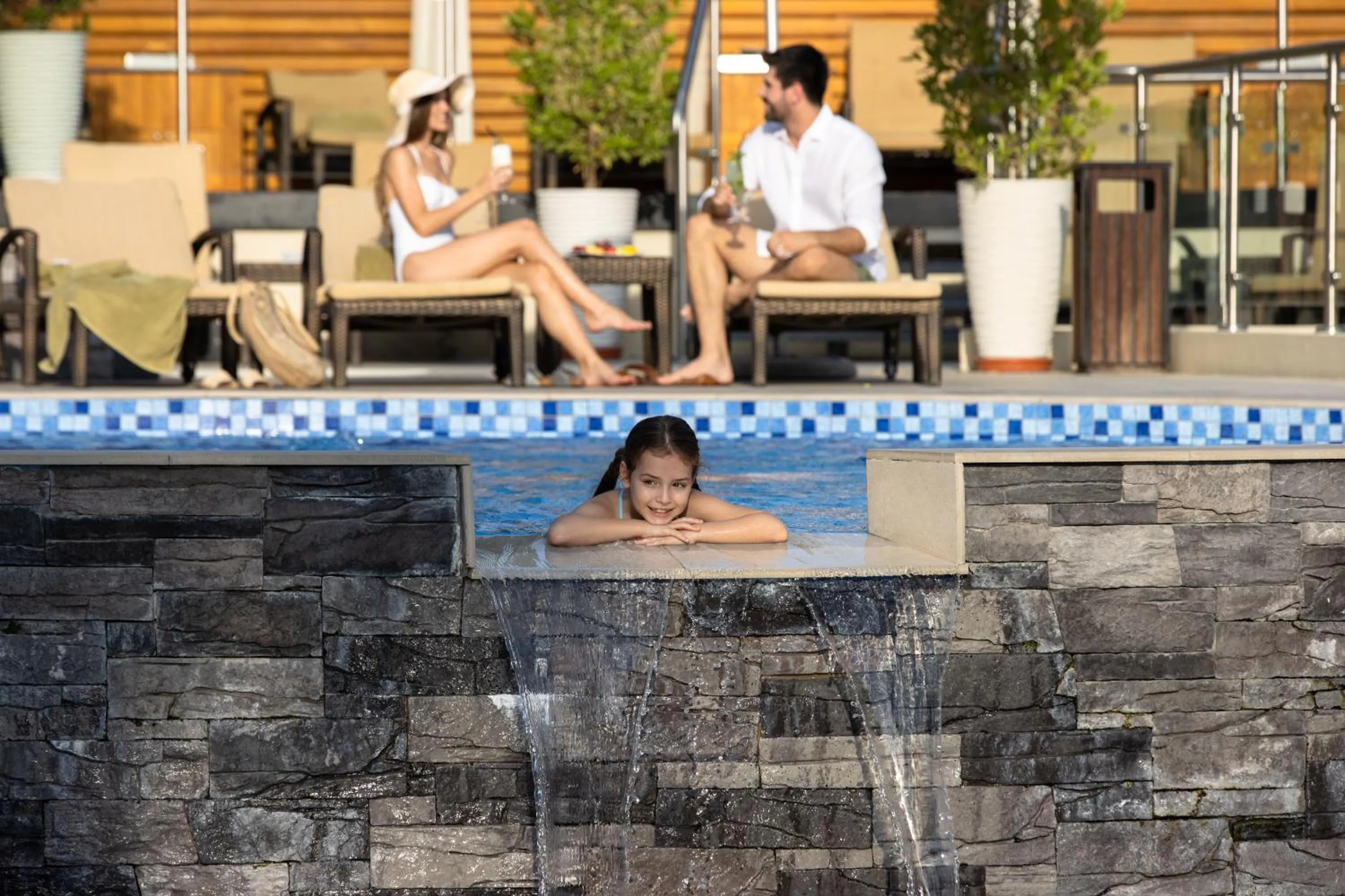 Pool view in Jumeirah Creekside Dubai