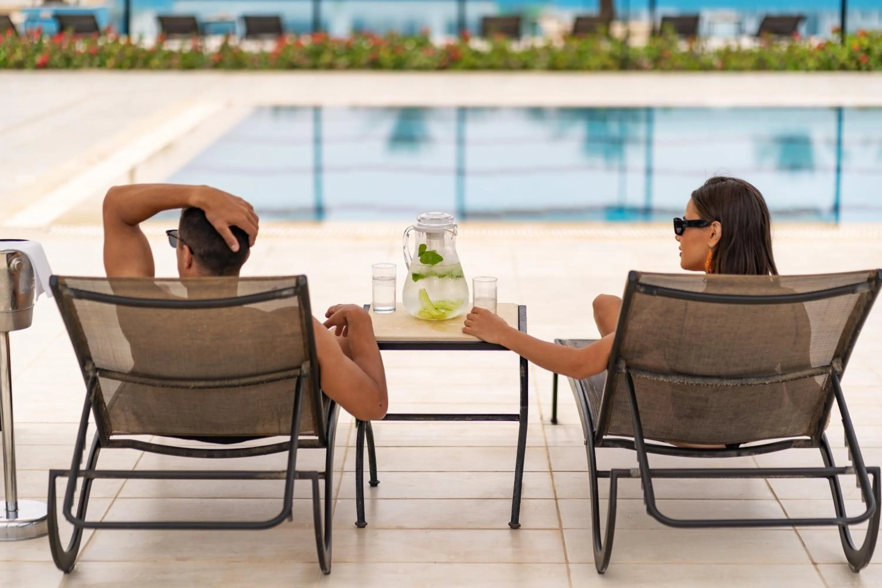 Swimming pool in JAZ Elite Crystal, Almaza Bay