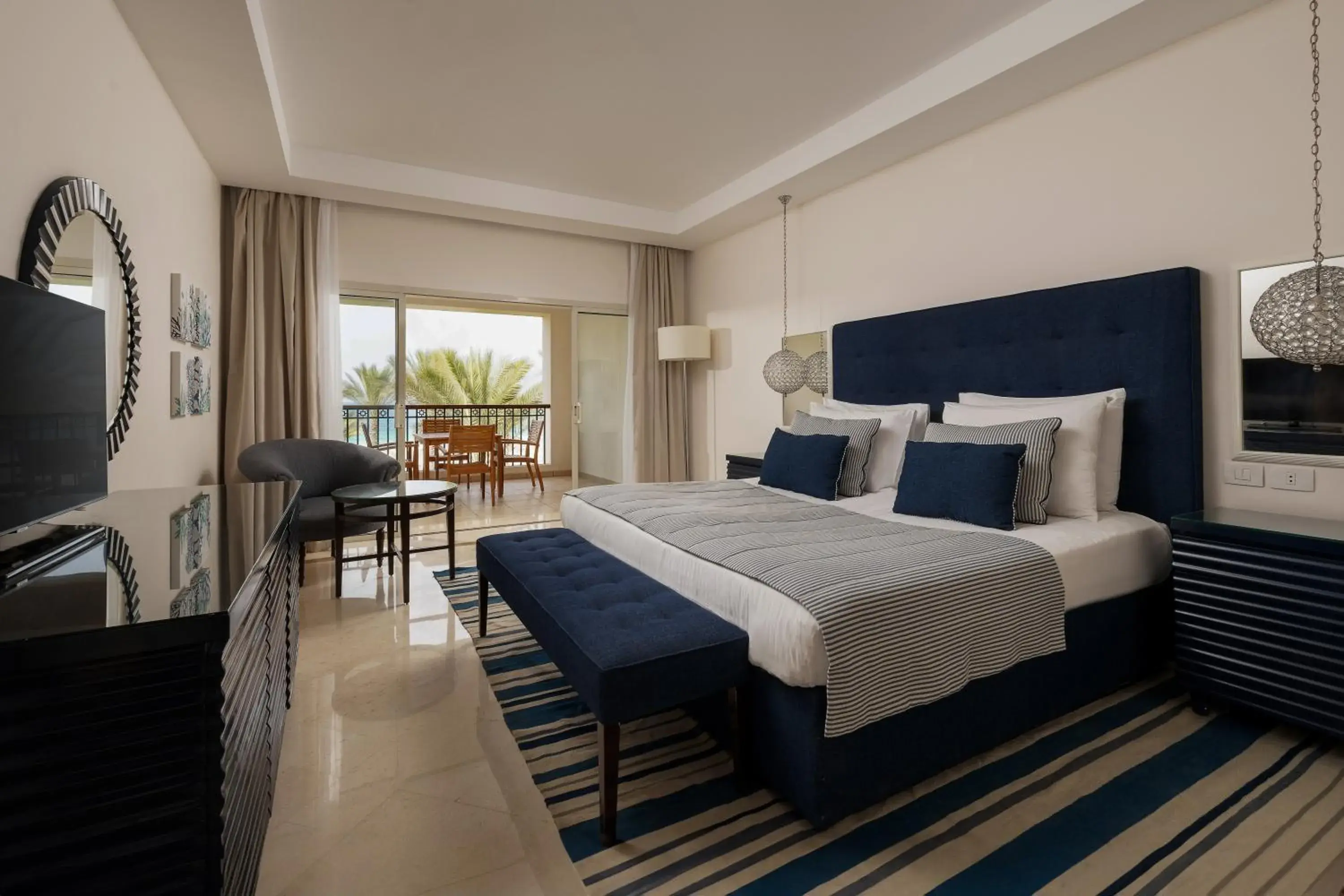 Bedroom, Bed in JAZ Elite Crystal, Almaza Bay Bedroom, Bed in JAZ Elite Crystal, Almaza Bay