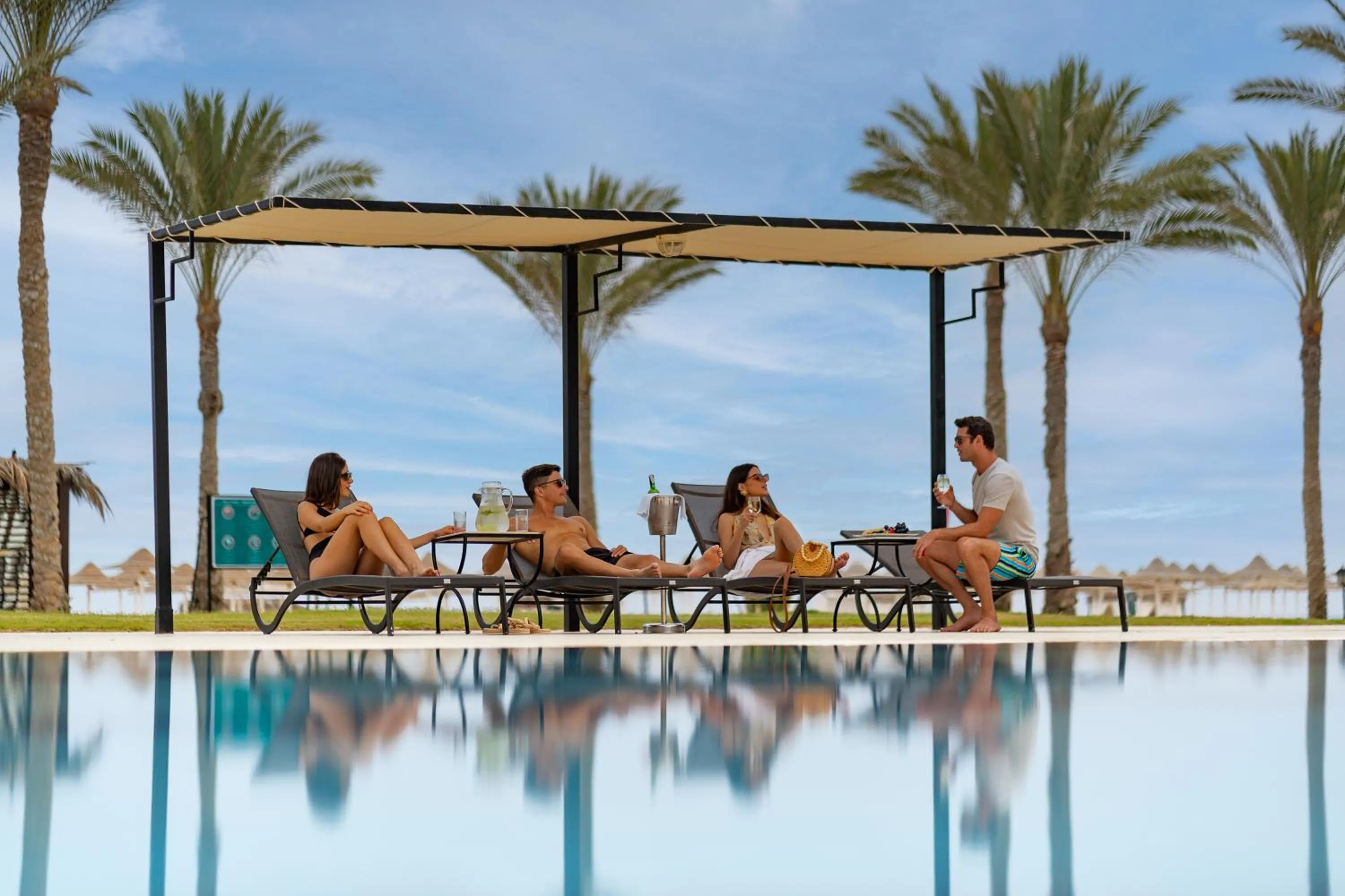 Swimming pool in JAZ Elite Crystal, Almaza Bay