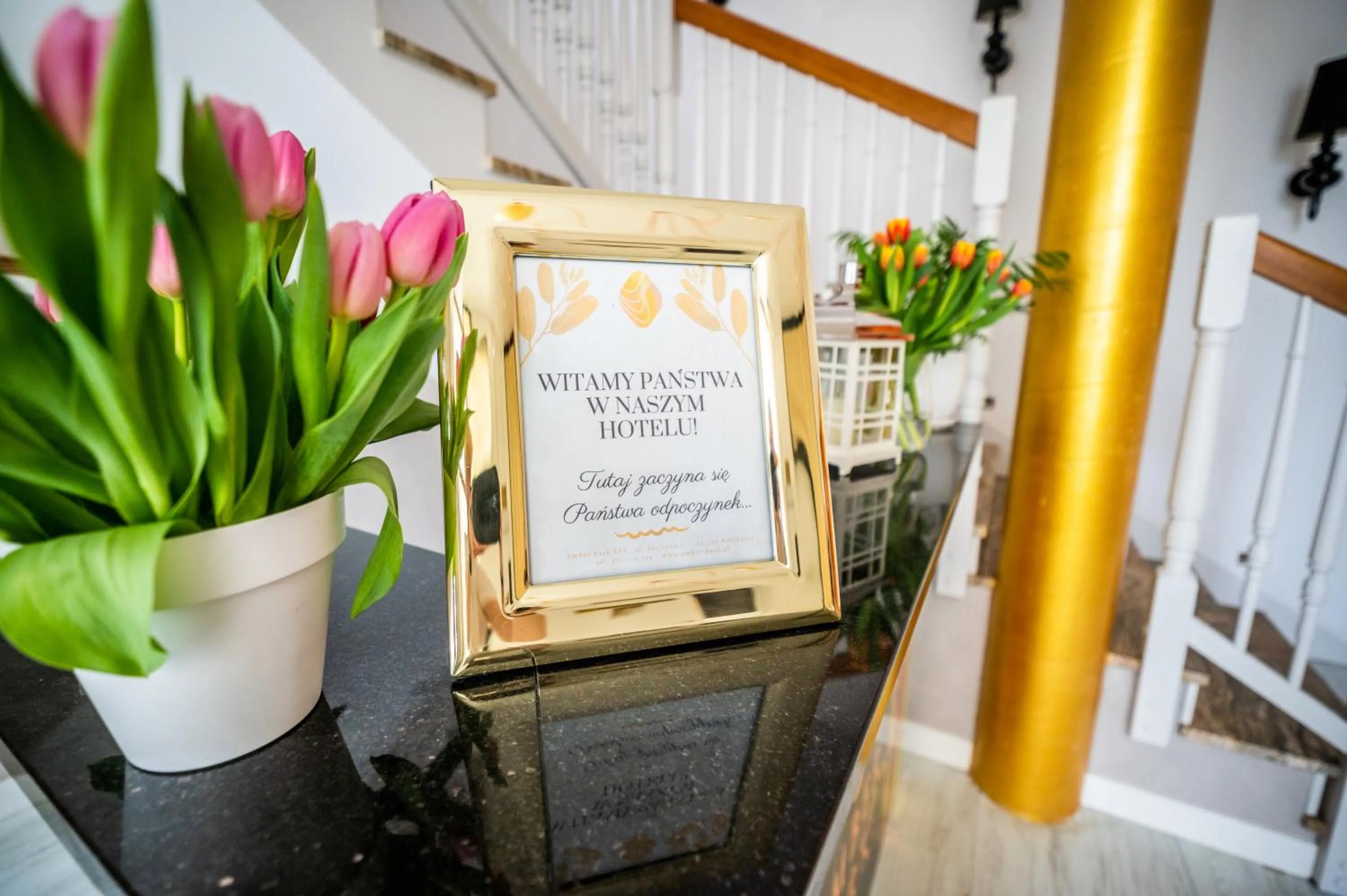 Living room in Amber Park Spa