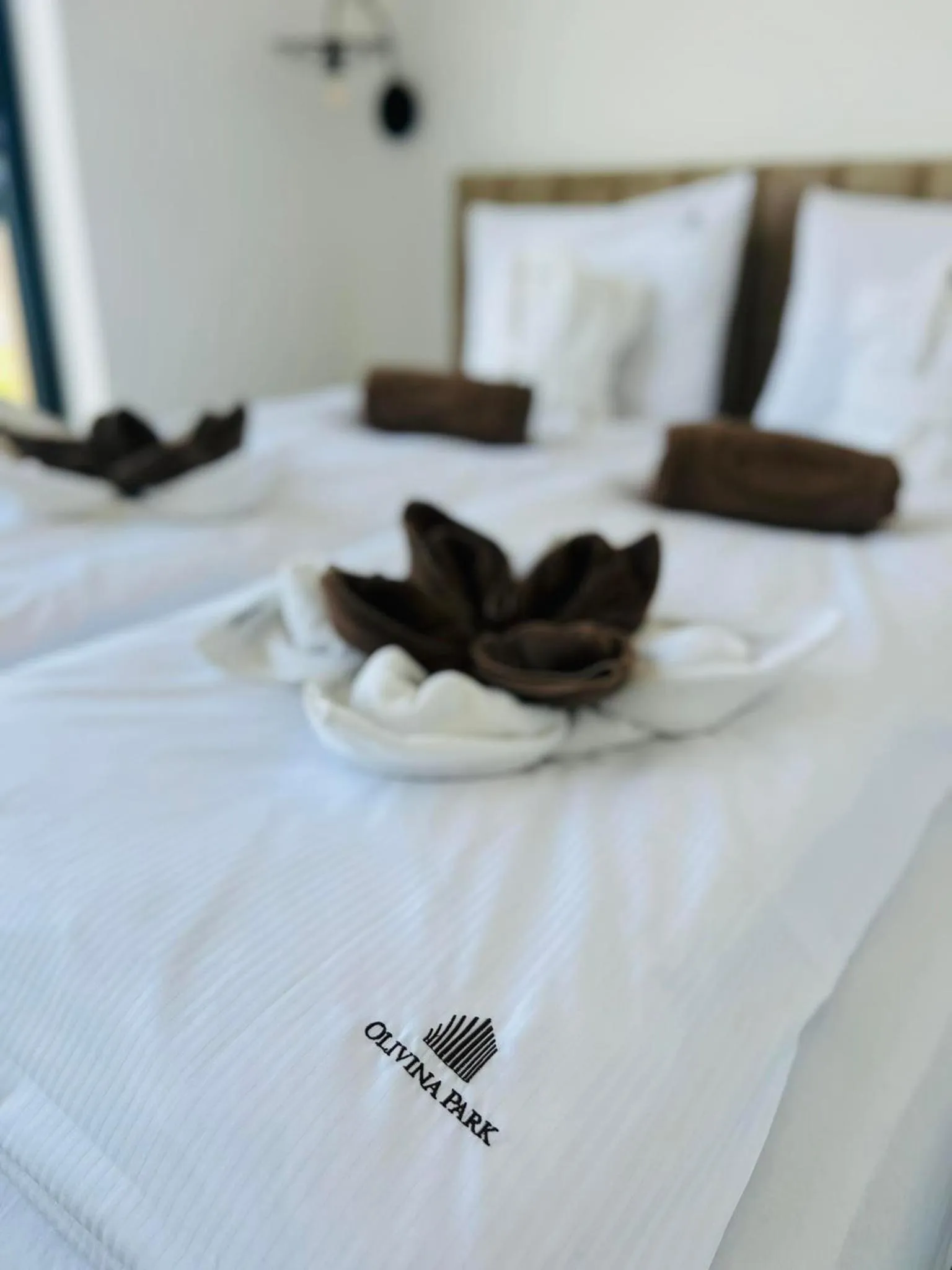 Bed in Amber Park Spa