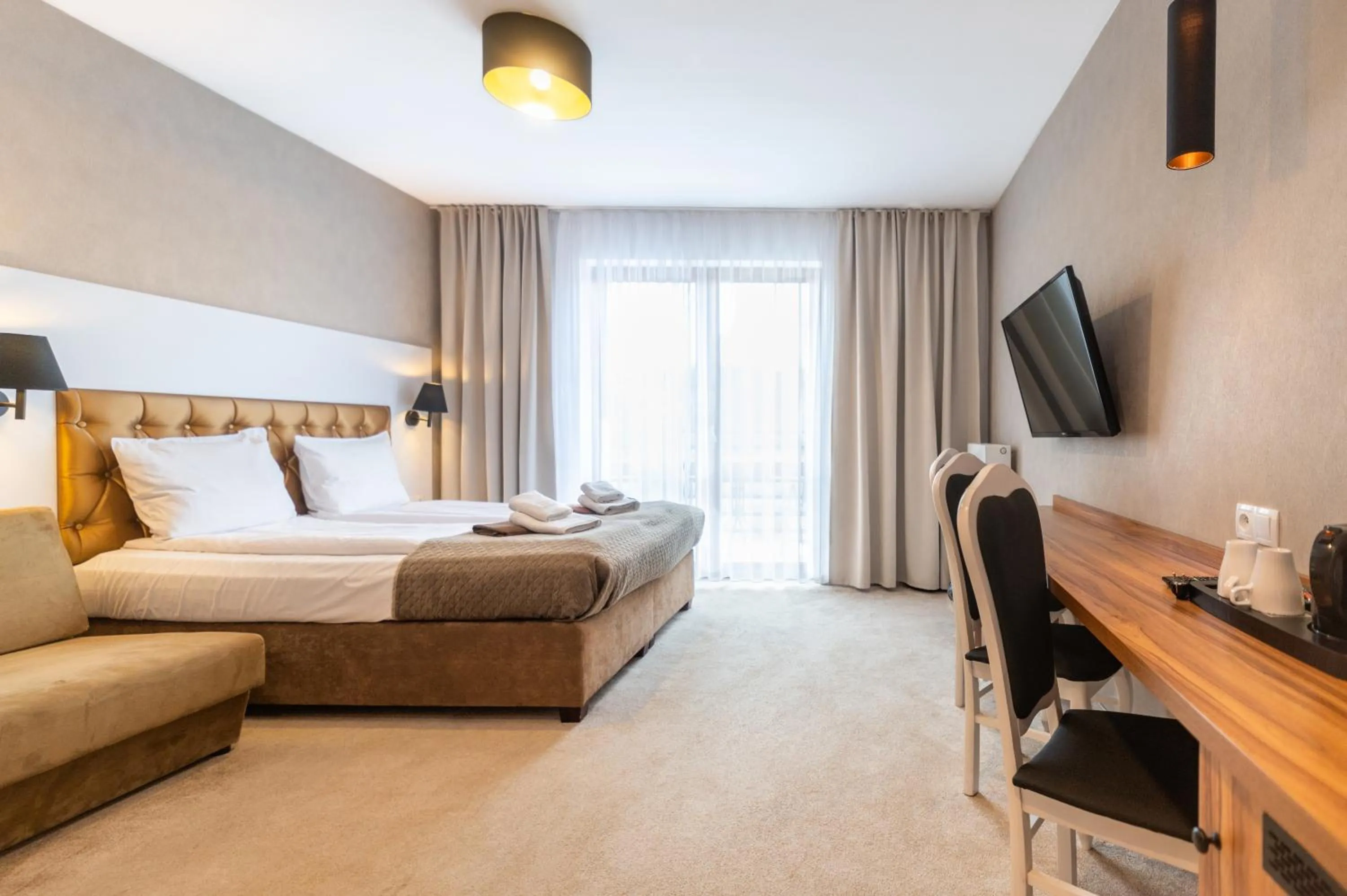 Bed in Amber Park Spa